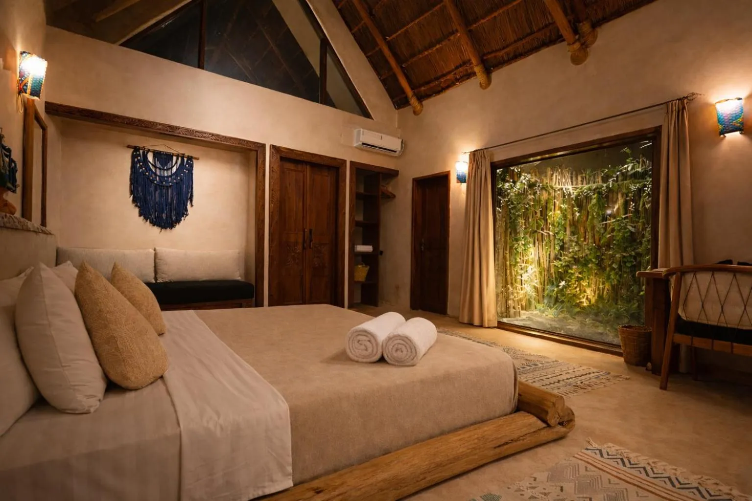 Bed in The Nest Tropical Oasis Resort