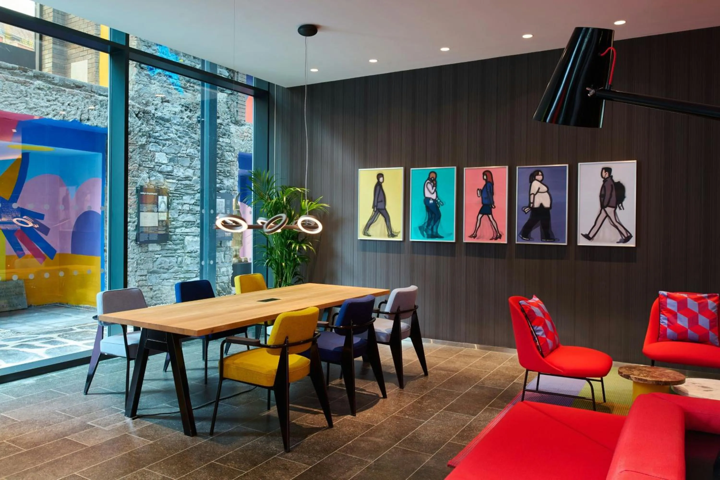 Lobby or reception in citizenM Dublin St Patrick's