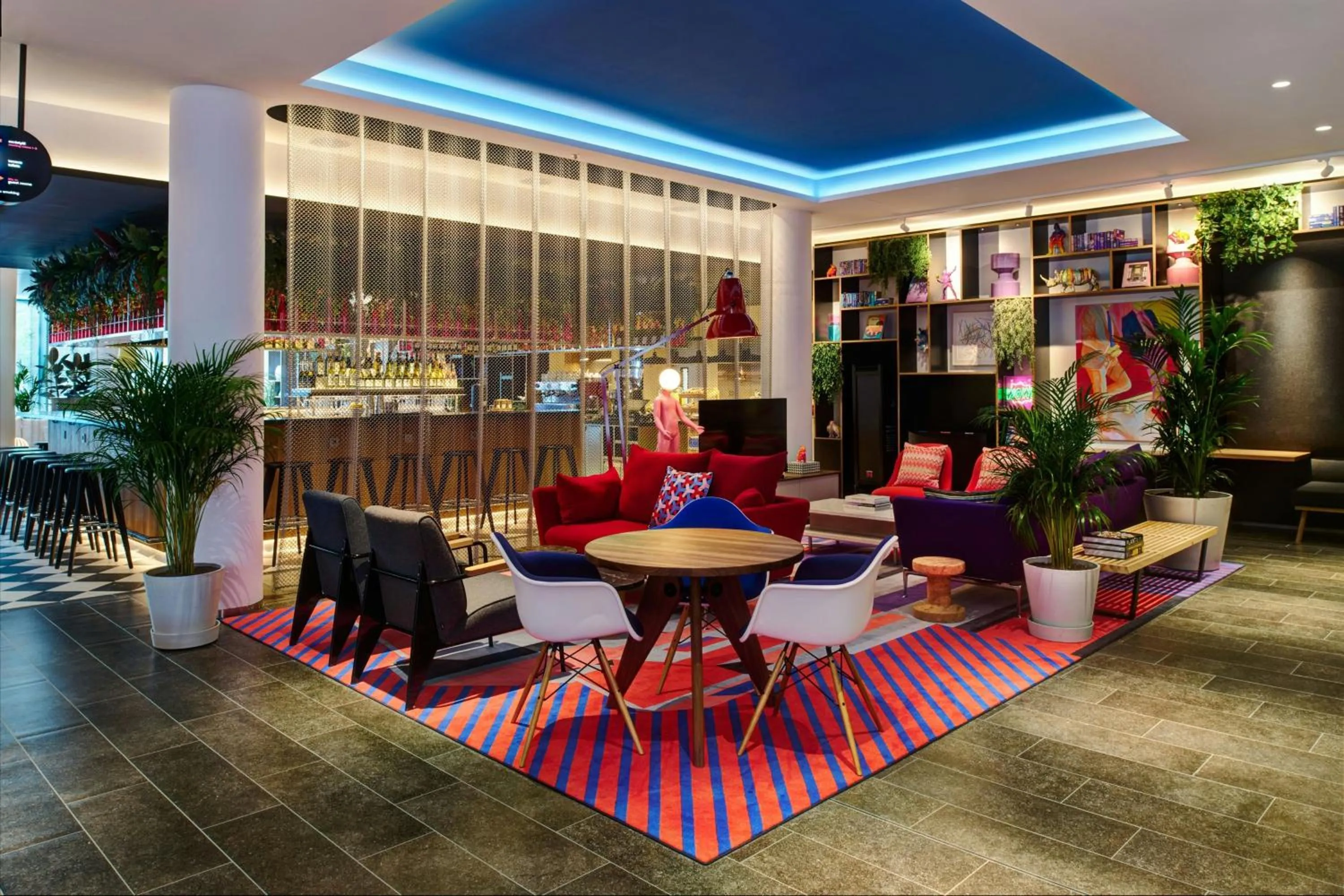 Lobby or reception in citizenM Dublin St Patrick's