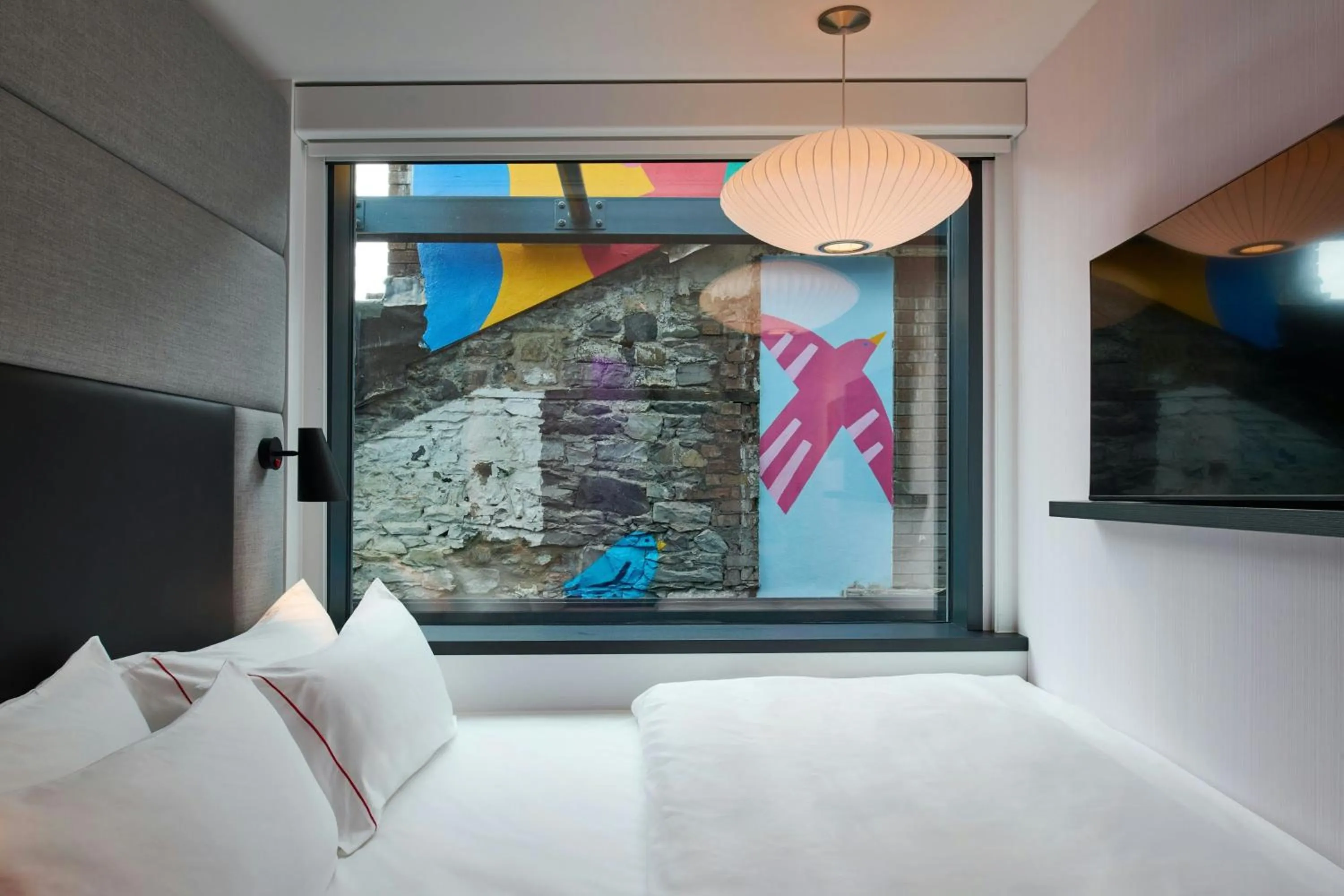 Bedroom, Bed in citizenM Dublin St Patrick's