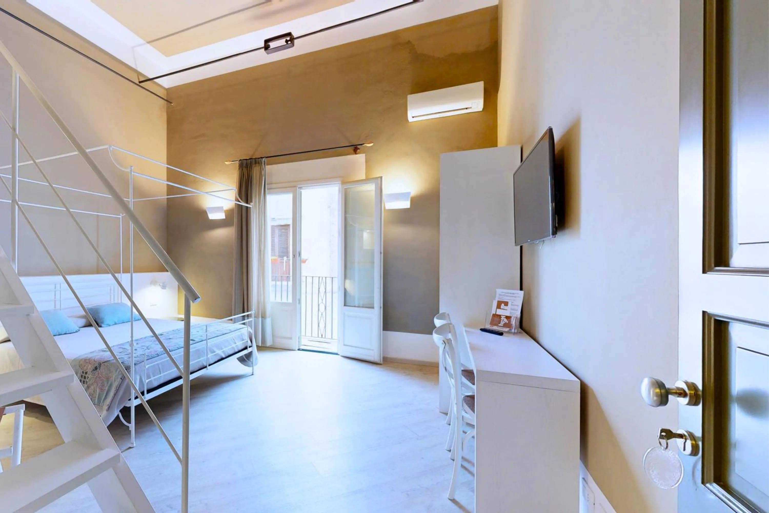 Photo of the whole room, Bed in Aegusa Hotel