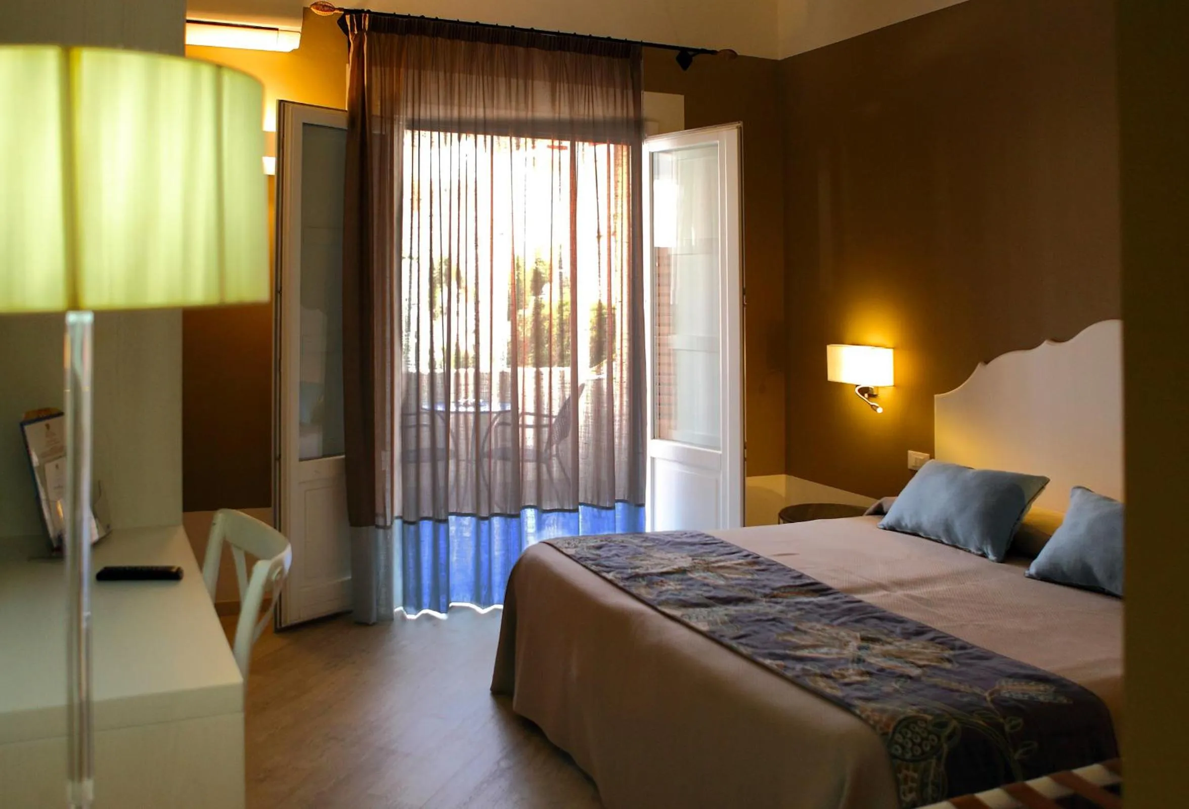 Photo of the whole room, Bed in Aegusa Hotel