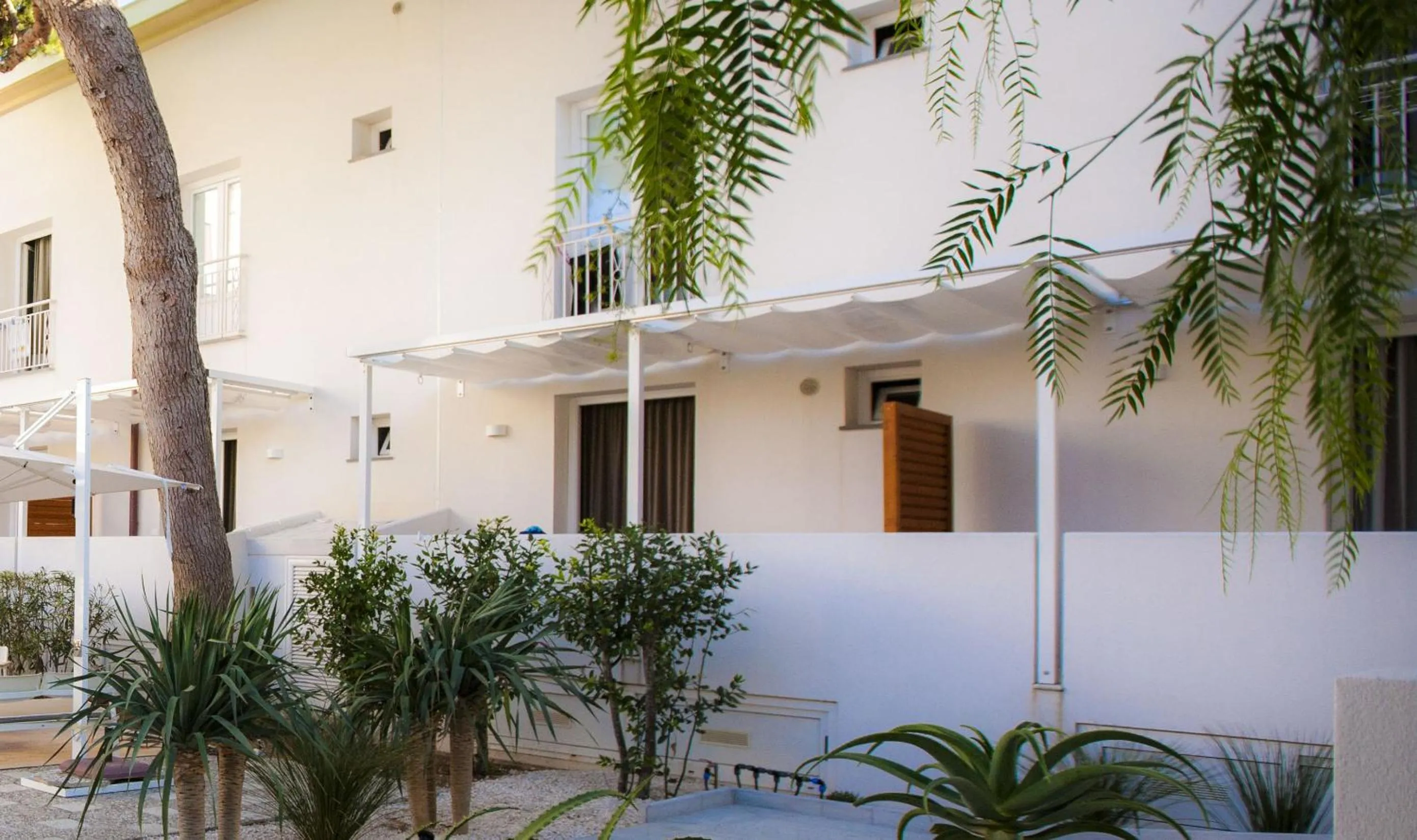 Garden in Aegusa Hotel