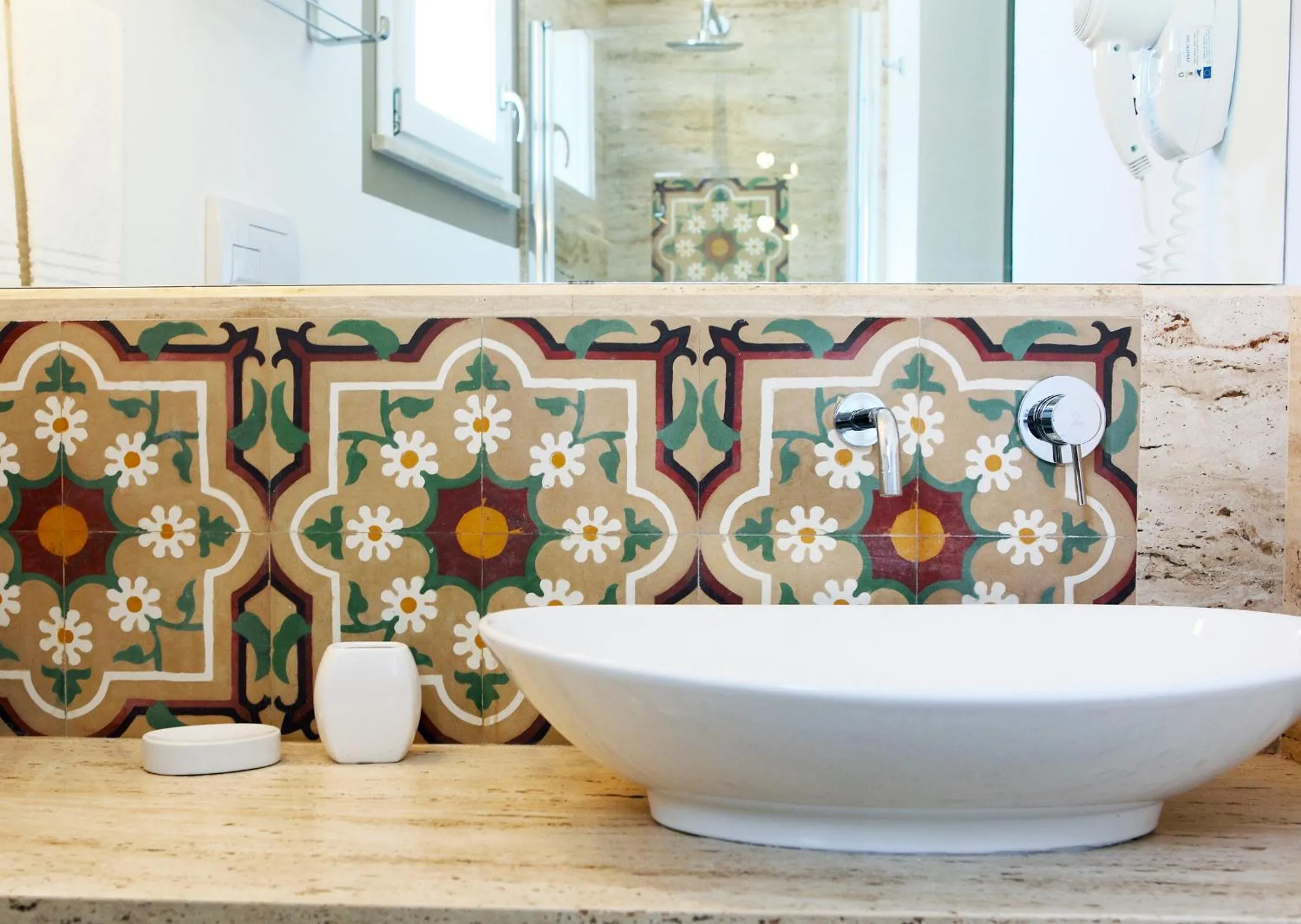 Bathroom in Aegusa Hotel