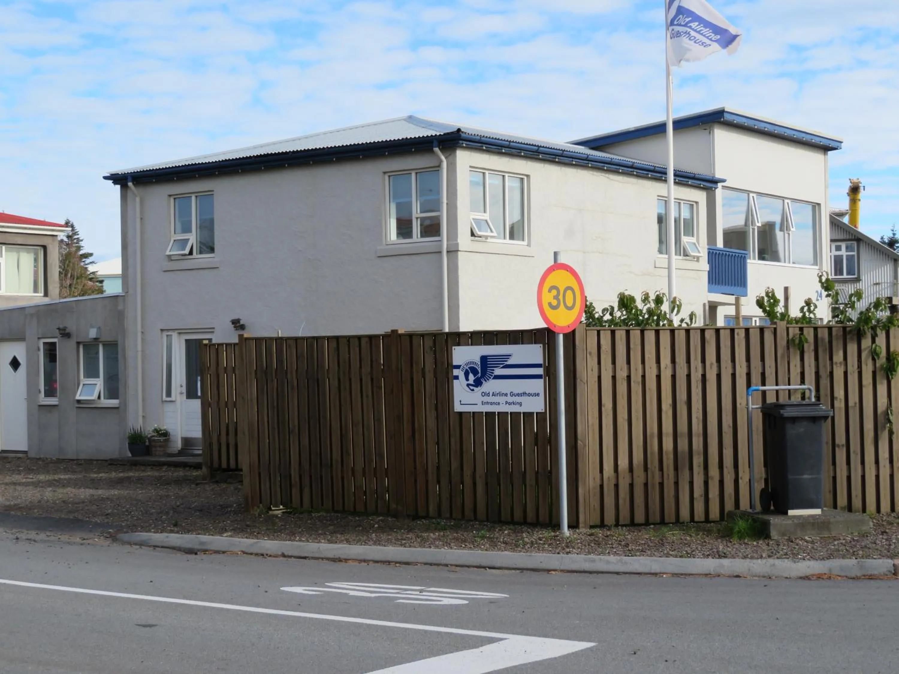 Property building in Old Airline Guesthouse