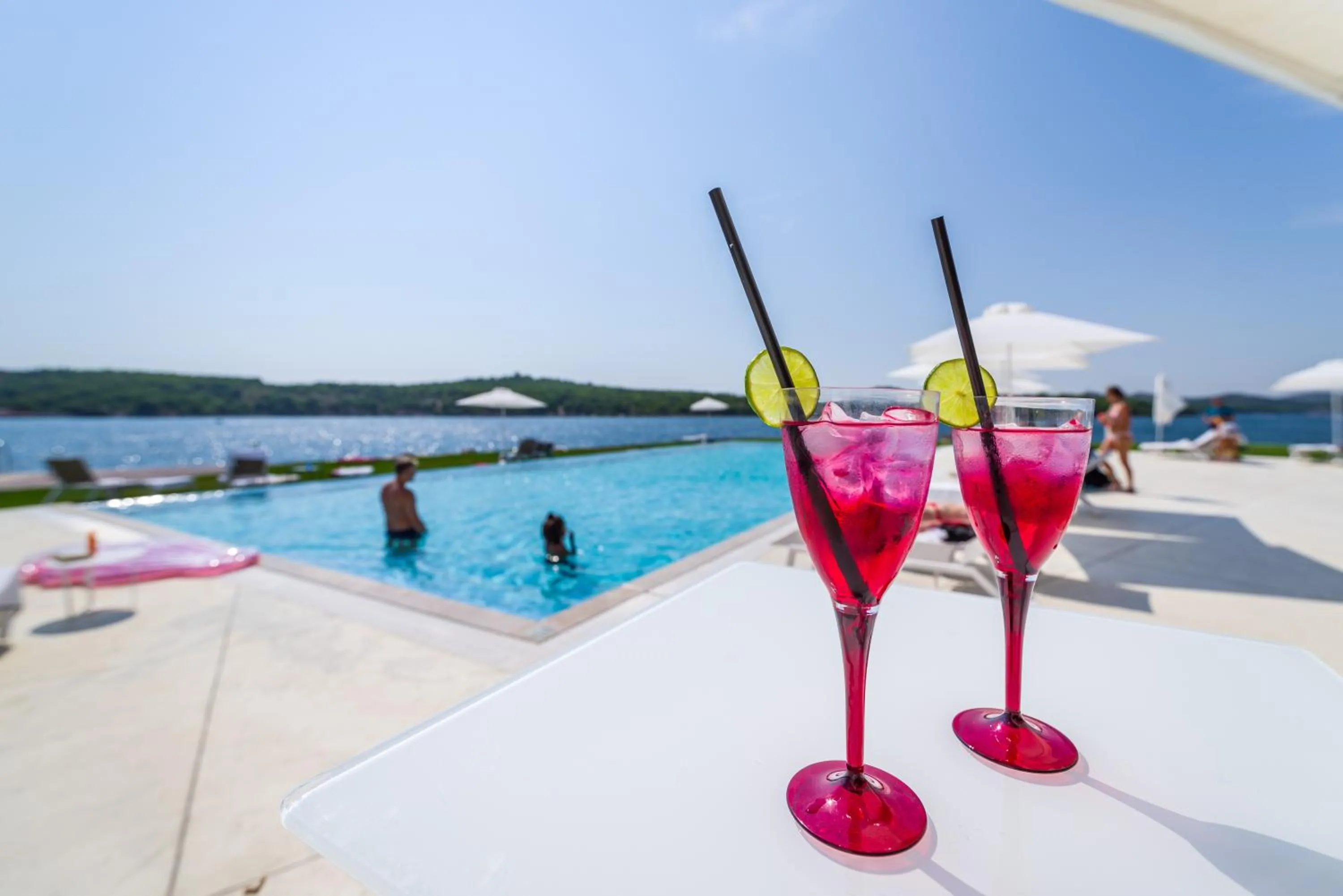 Swimming pool in D-Resort Šibenik