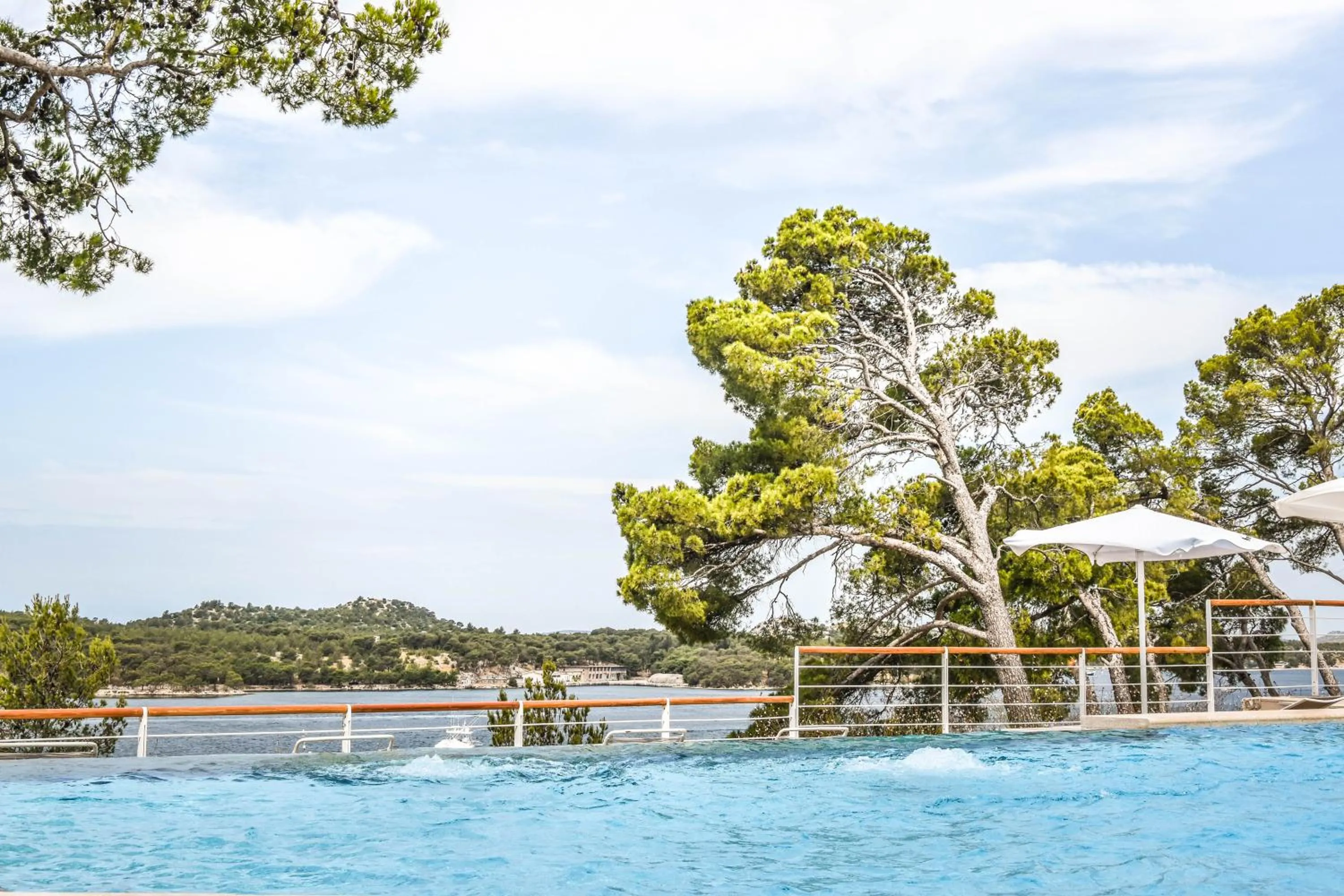 Swimming pool in D-Resort Šibenik