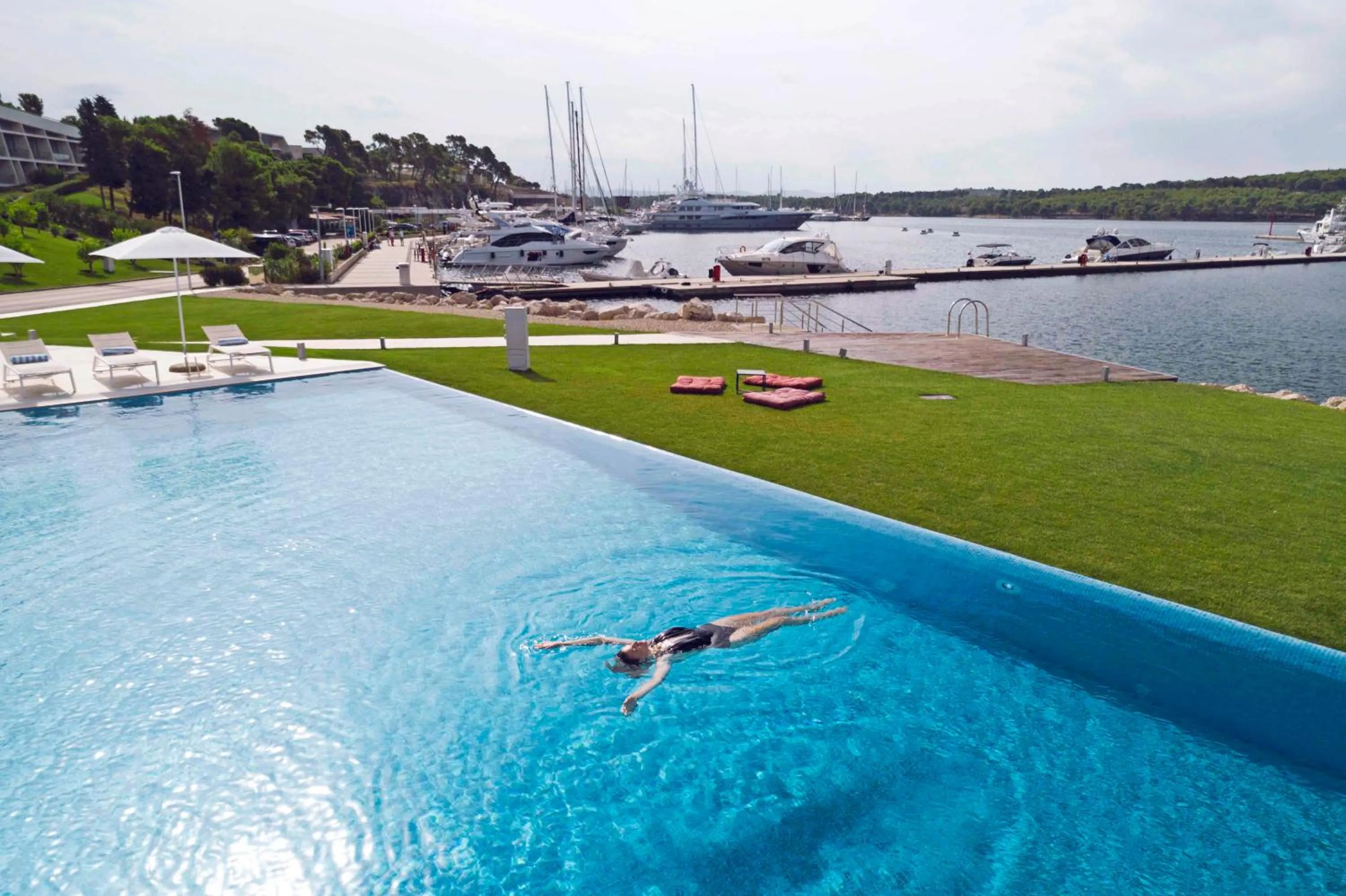 Swimming pool in D-Resort Šibenik
