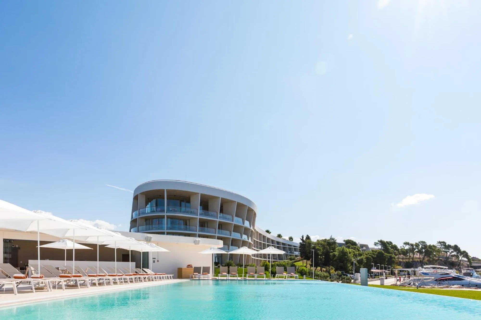 Swimming pool in D-Resort Šibenik