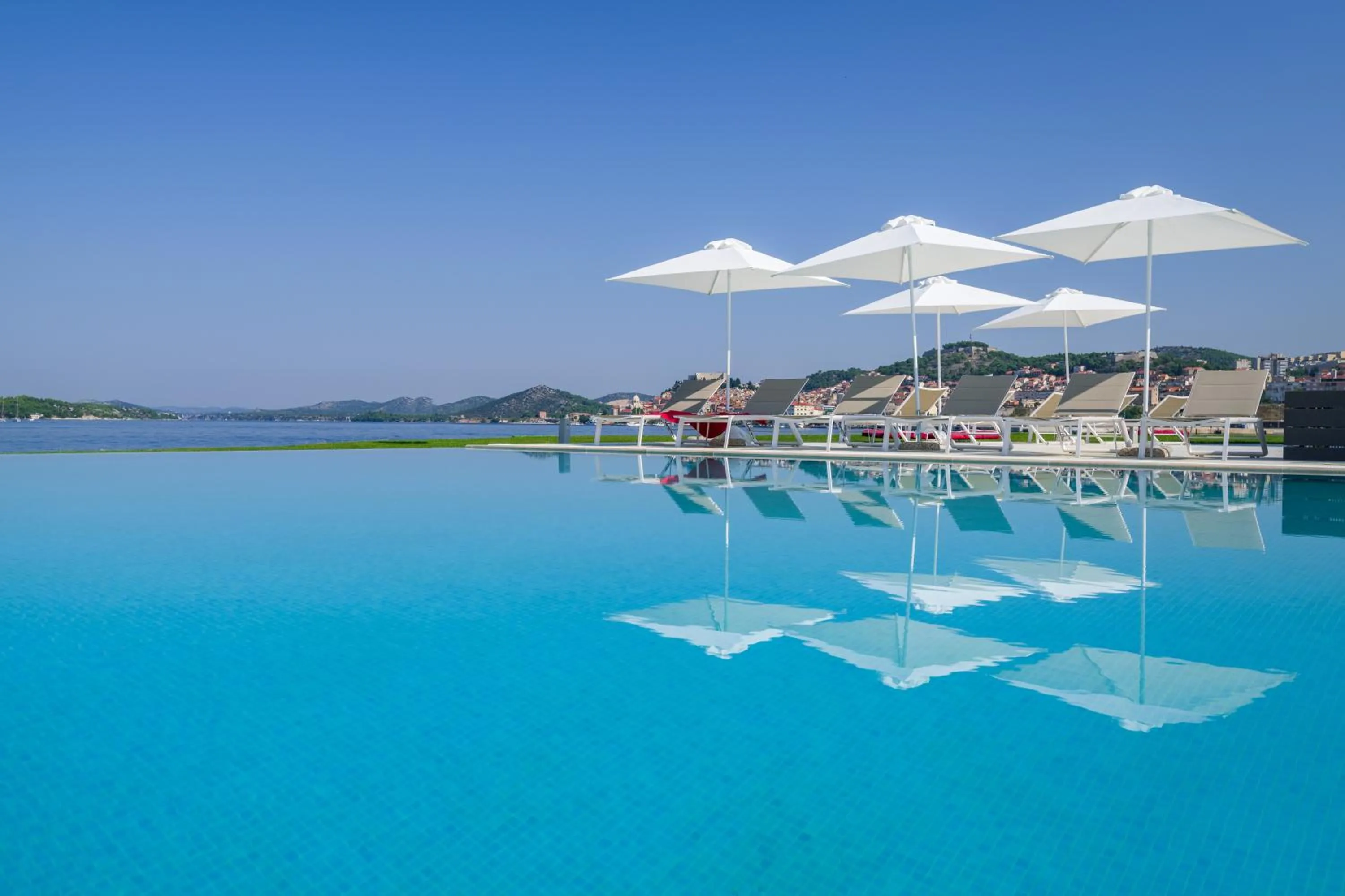 Swimming pool in D-Resort Šibenik