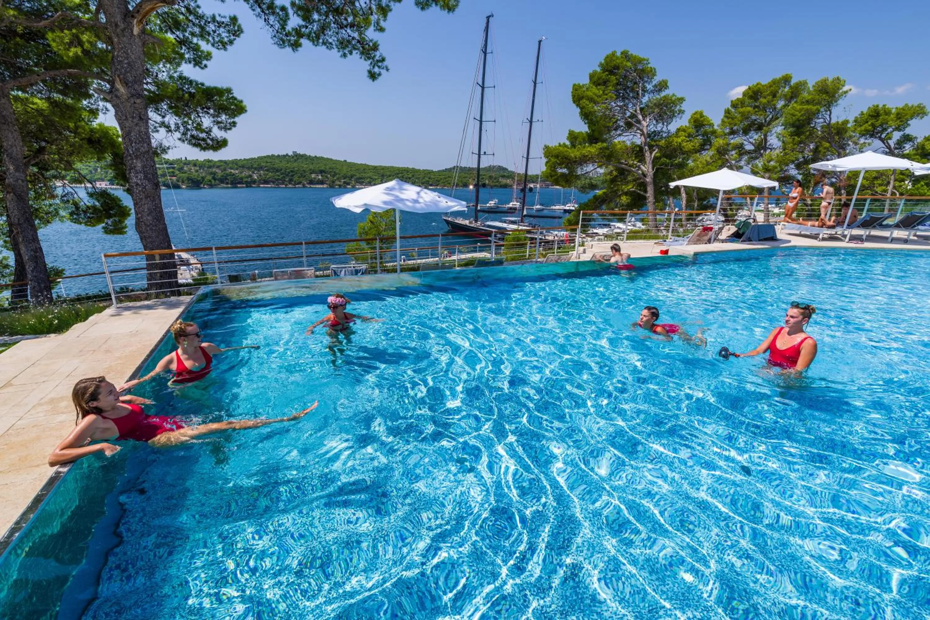 Swimming pool in D-Resort Šibenik