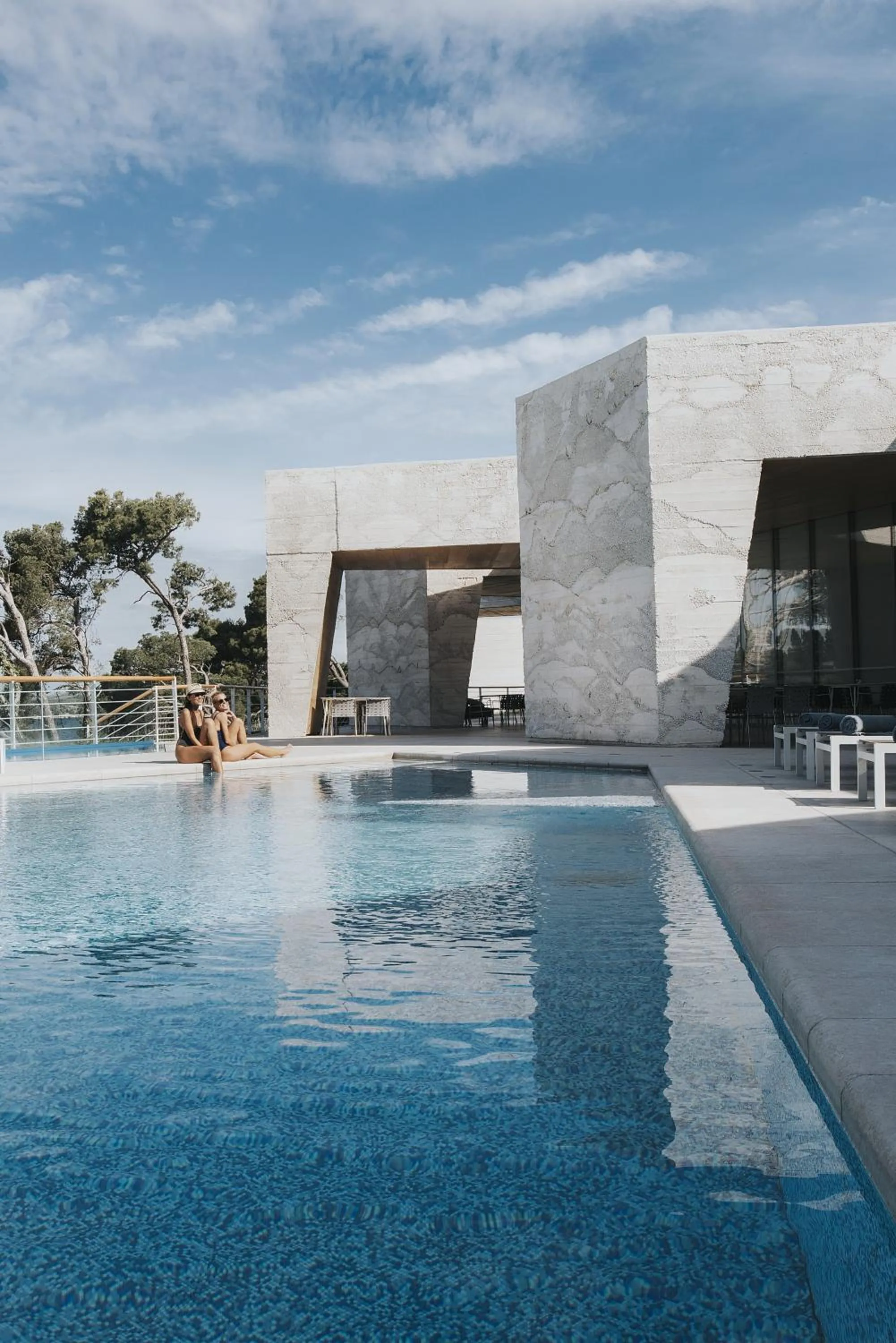 Swimming pool in D-Resort Šibenik