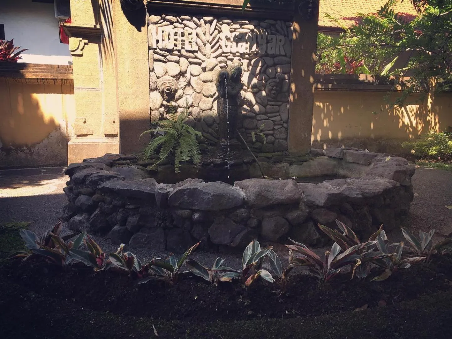 Garden view in Gianyar Hotel