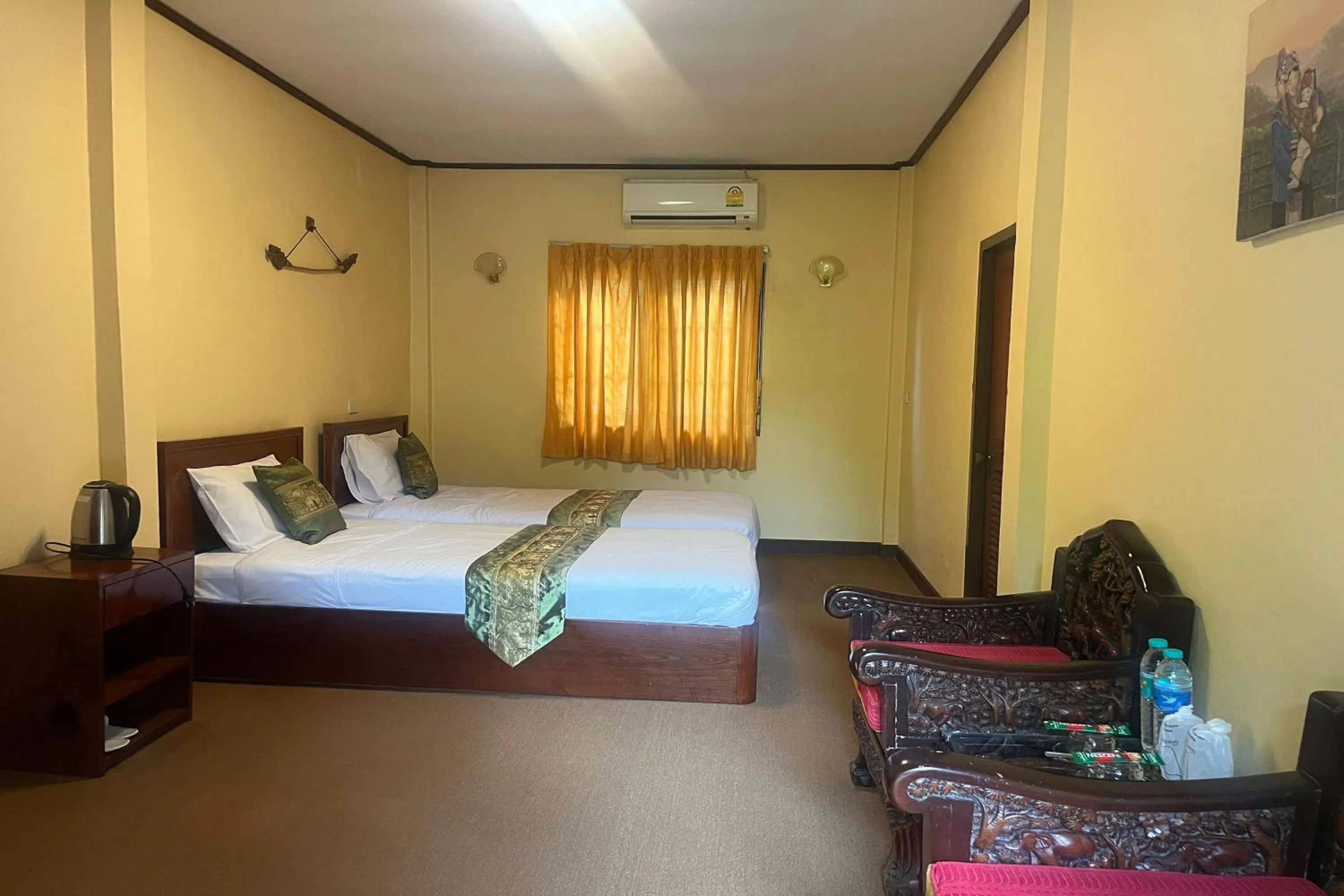 Bed in PAI Hillside Resort