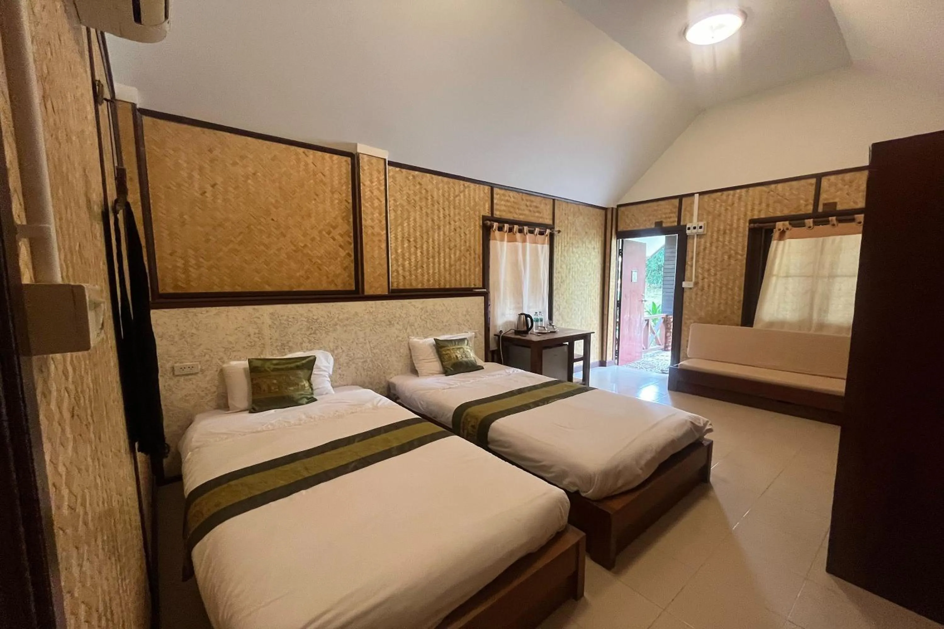 Bed in PAI Hillside Resort