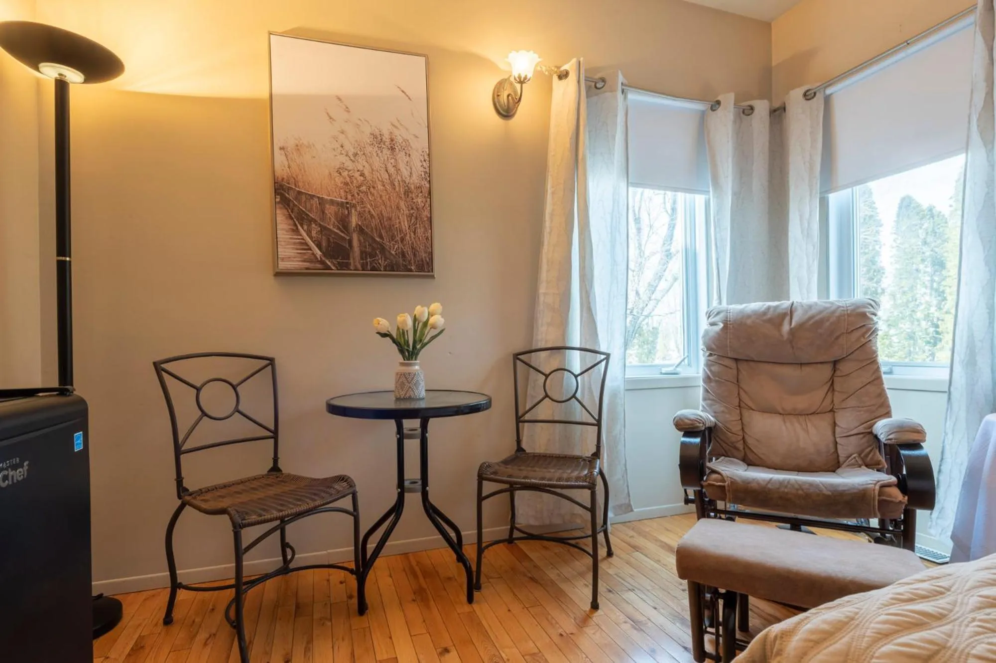 Living room in Auberge l'Intermède du lac