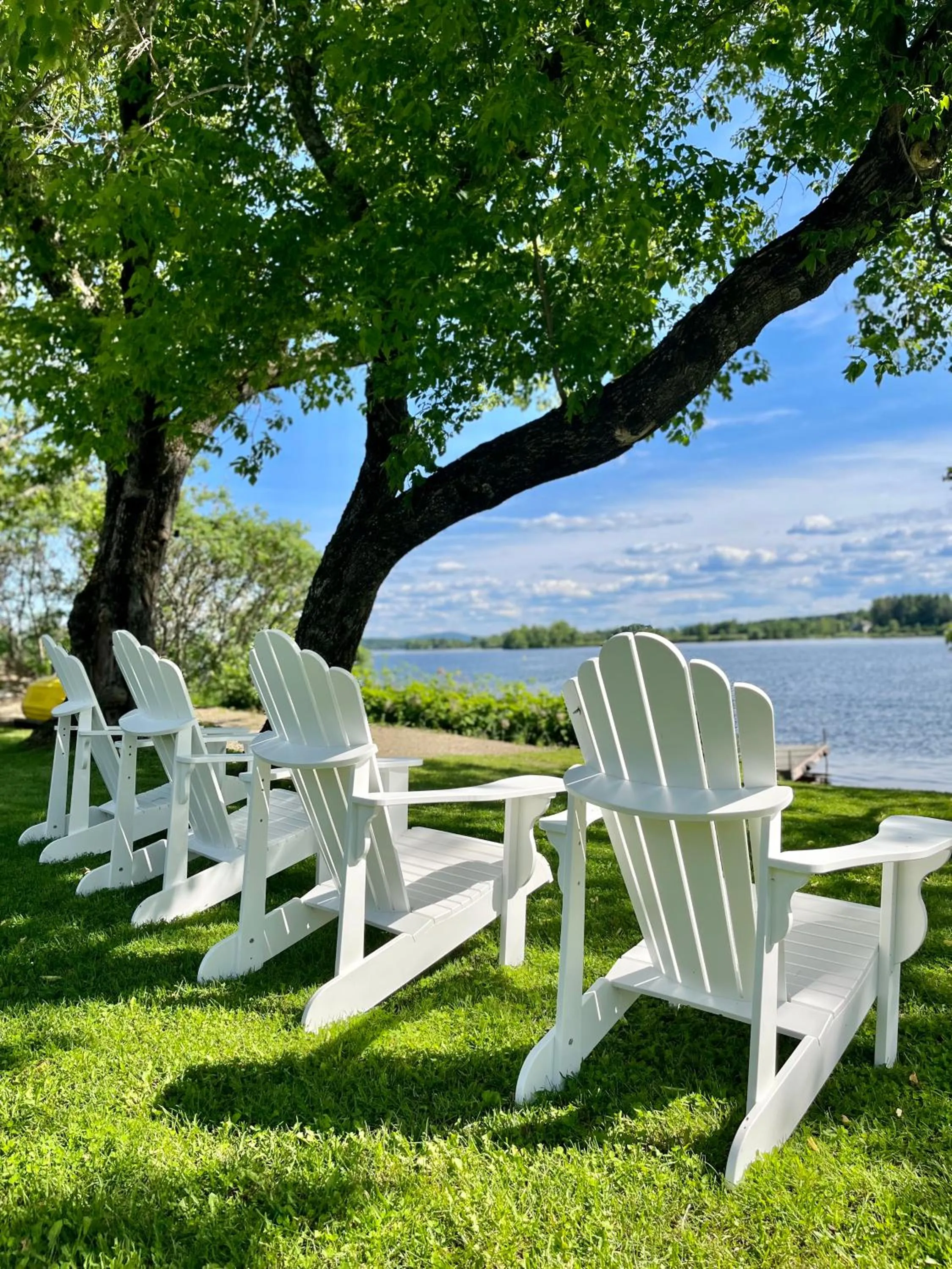 Lake view in Auberge l'Intermède du lac