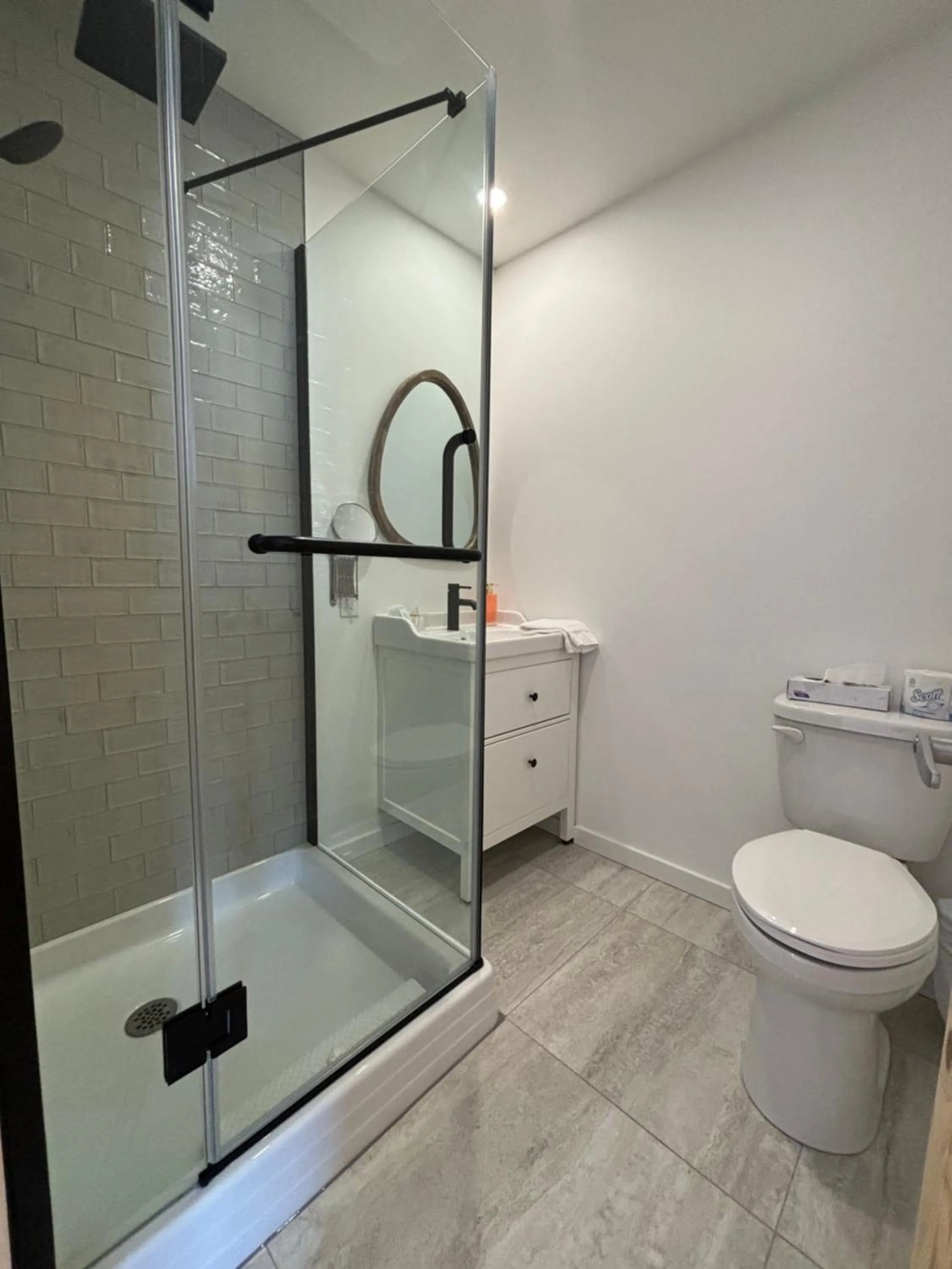 Bathroom in Auberge l'Intermède du lac