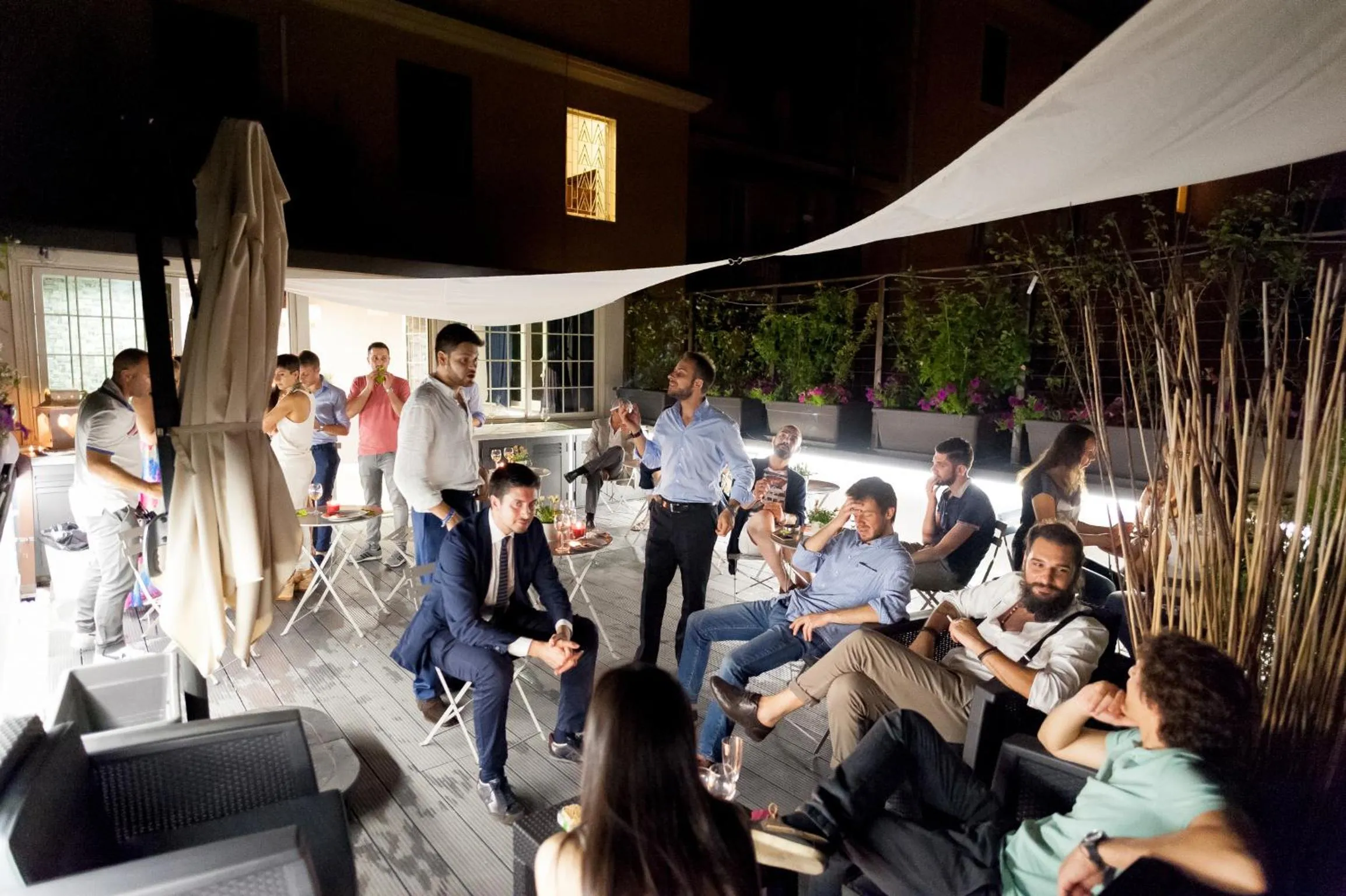 Staff in Vico Rooms and Terrace