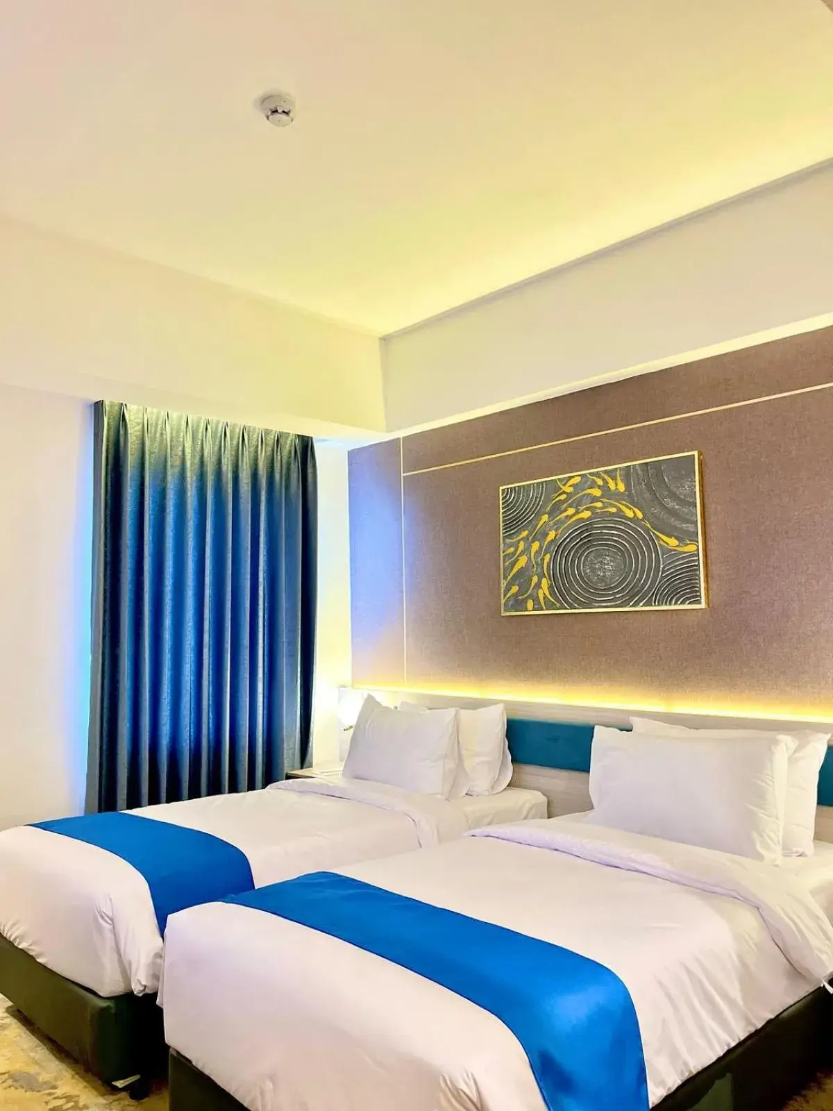 Deluxe Twin Room in LYNN Hotel Tuban Deluxe Twin Room in LYNN Hotel Tuban