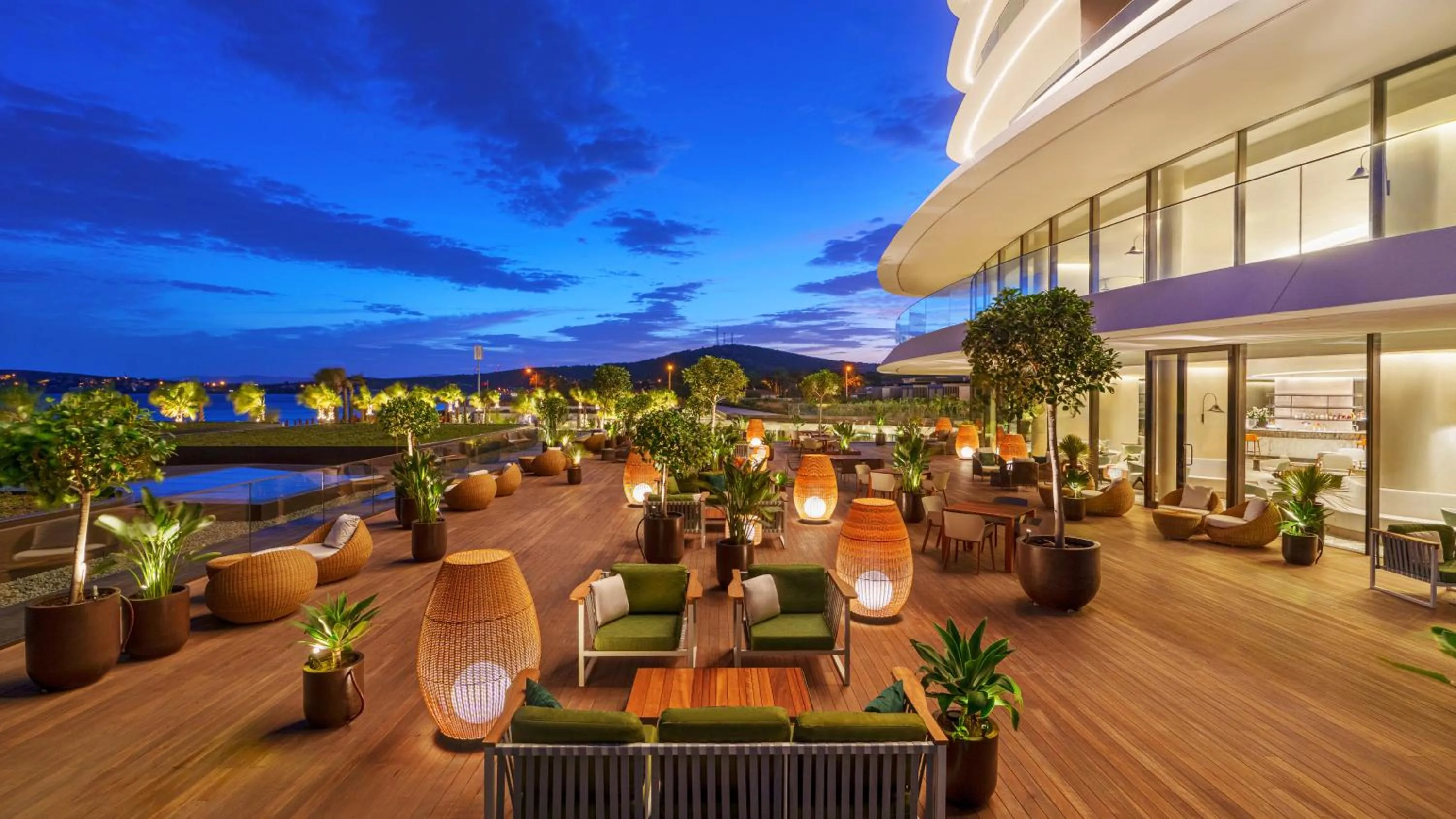 Patio in Swissotel Resort And Spa Cesme