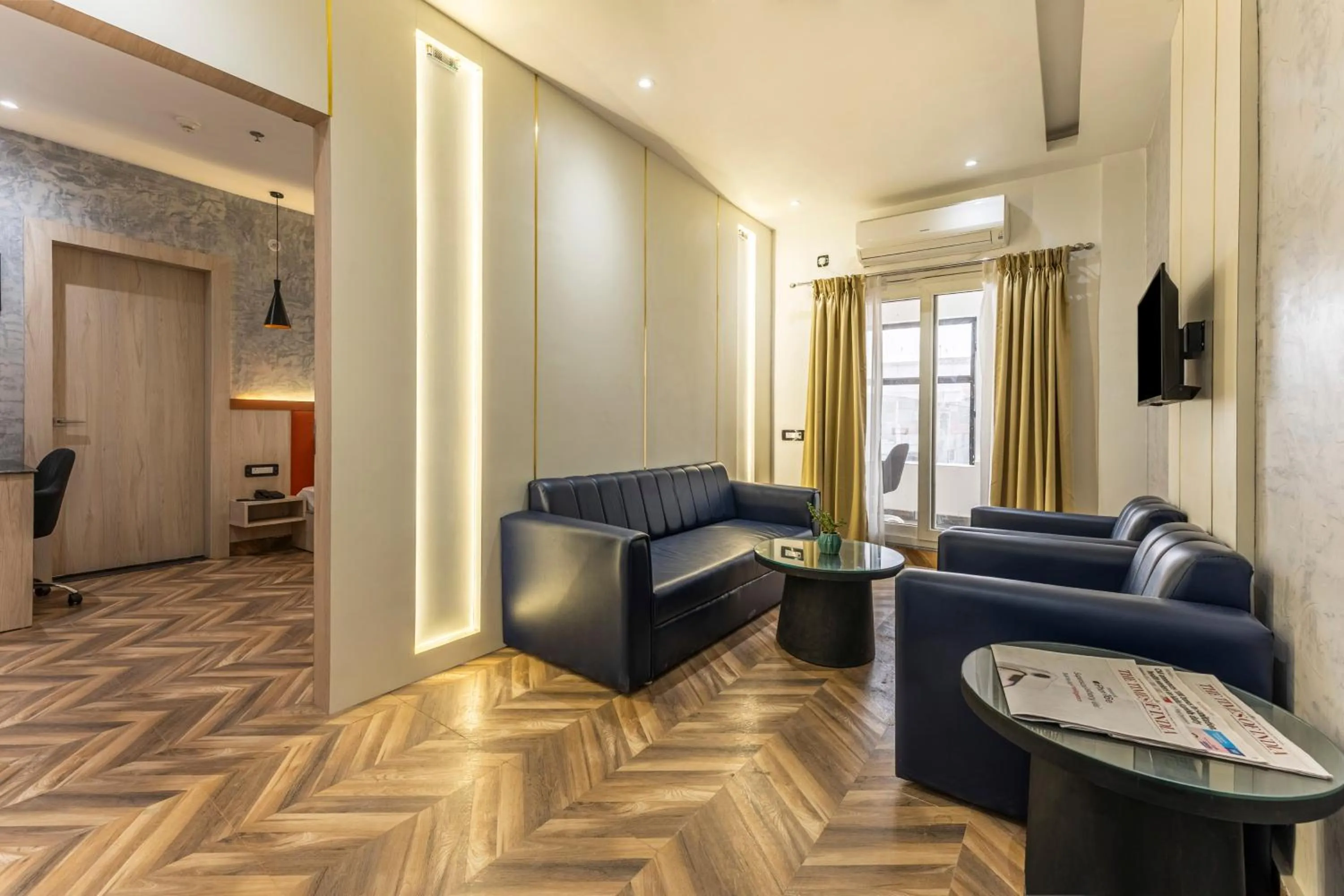 Living room in Treebo Divine Stay Prayagraj