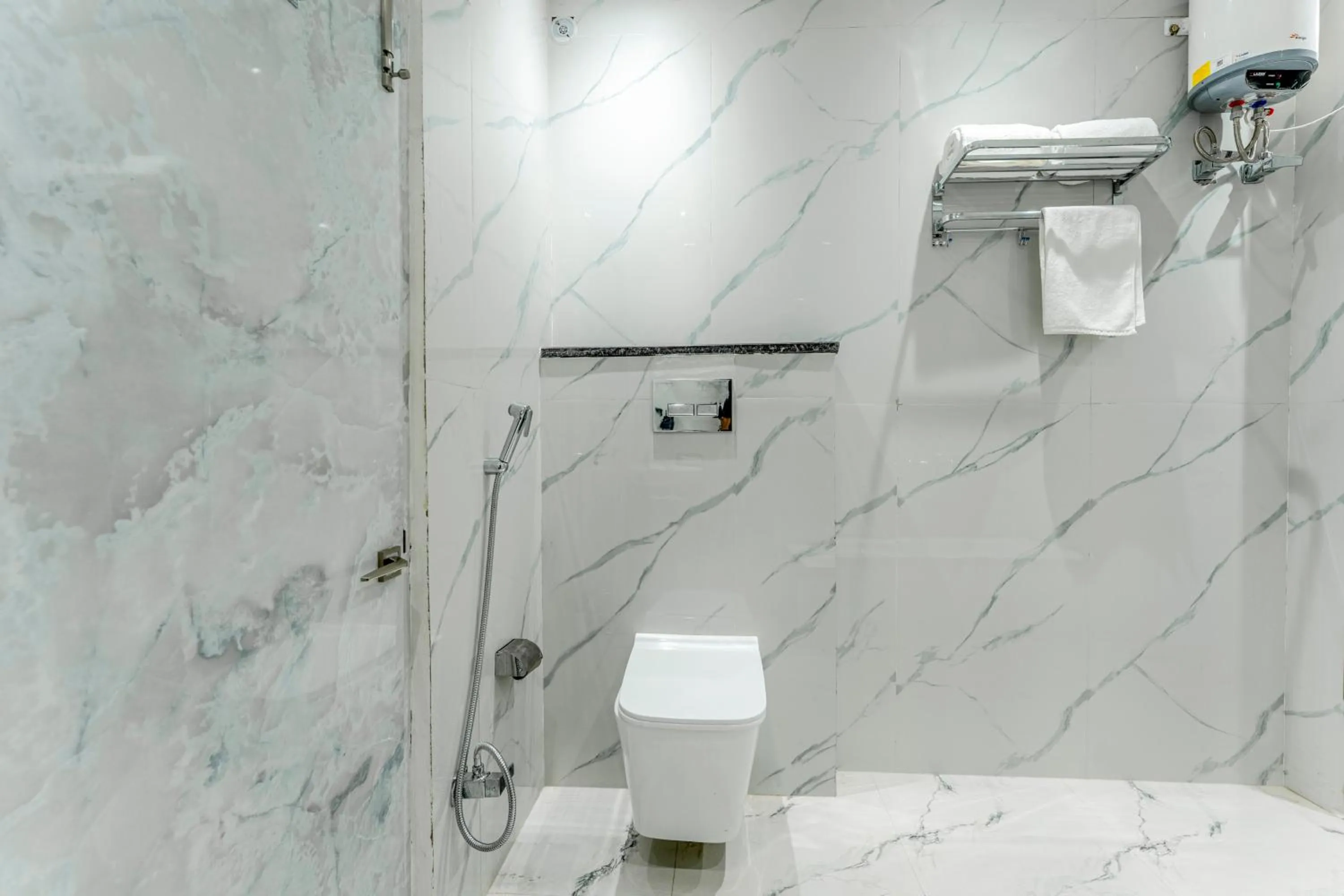 Bathroom in Treebo Divine Stay Prayagraj