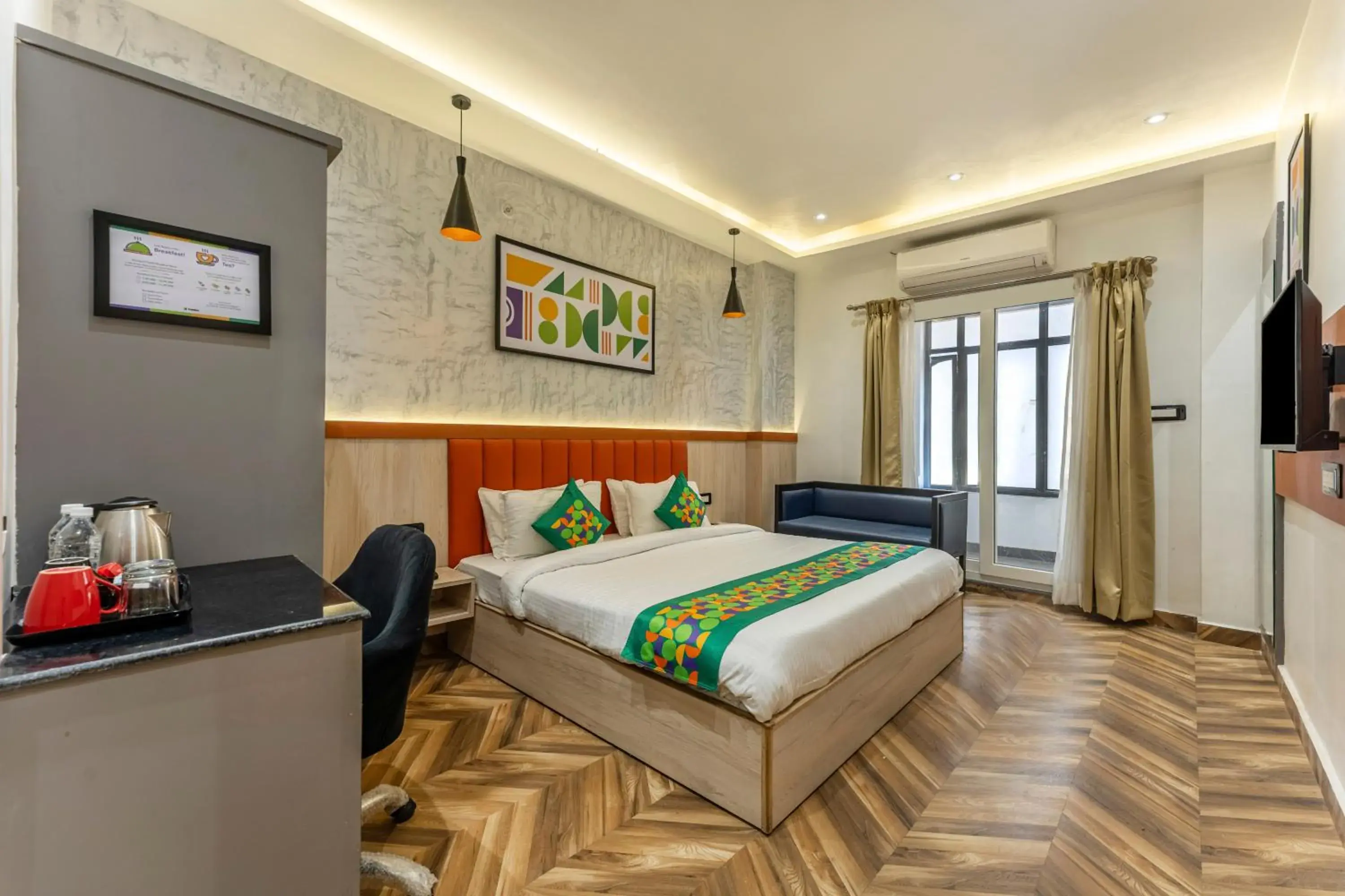 Superior Double Room - single occupancy in Treebo Divine Stay Prayagraj Superior Double Room - single occupancy in Treebo Divine Stay Prayagraj