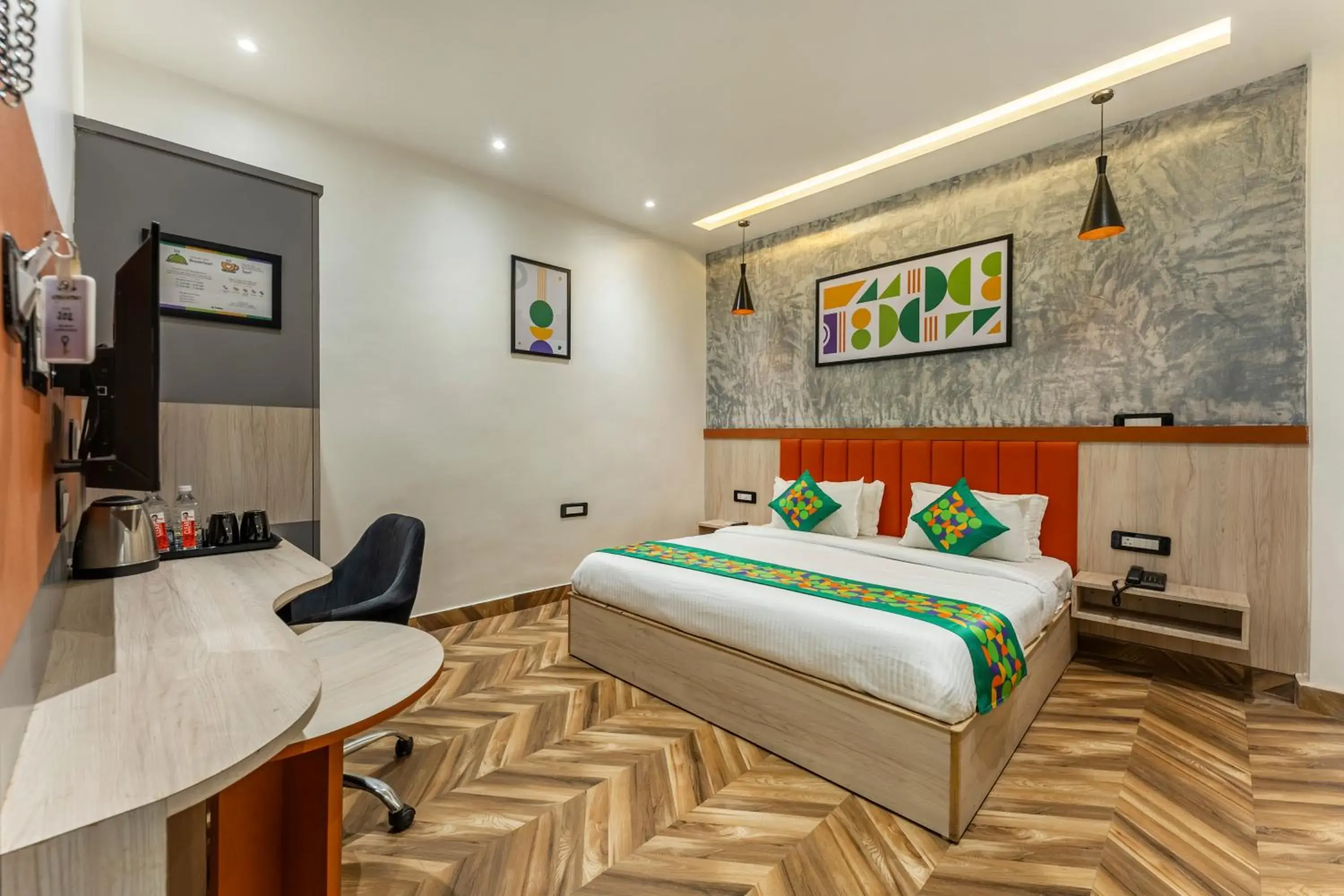 Standard Double Room - single occupancy in Treebo Divine Stay Prayagraj Standard Double Room - single occupancy in Treebo Divine Stay Prayagraj