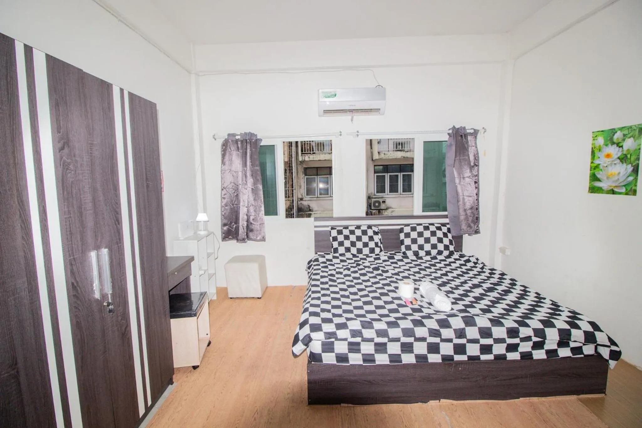 Bed in Skutan Inn Bangchak