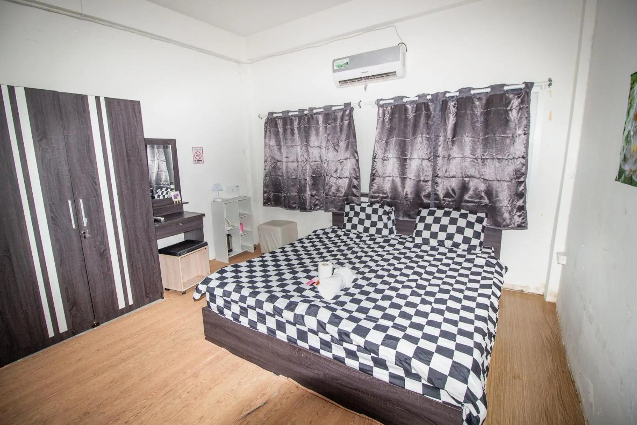 Bed in Skutan Inn Bangchak