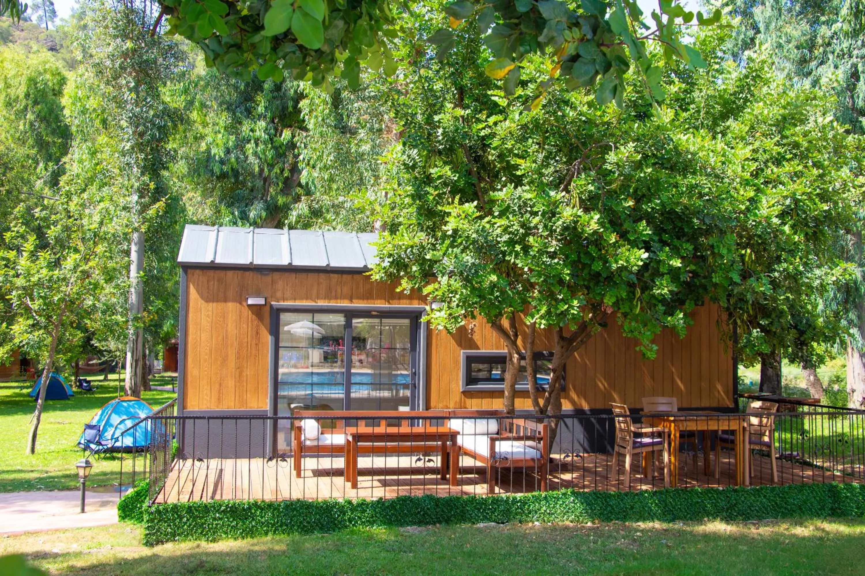 Patio in Gizli Cennet Villages Hotel