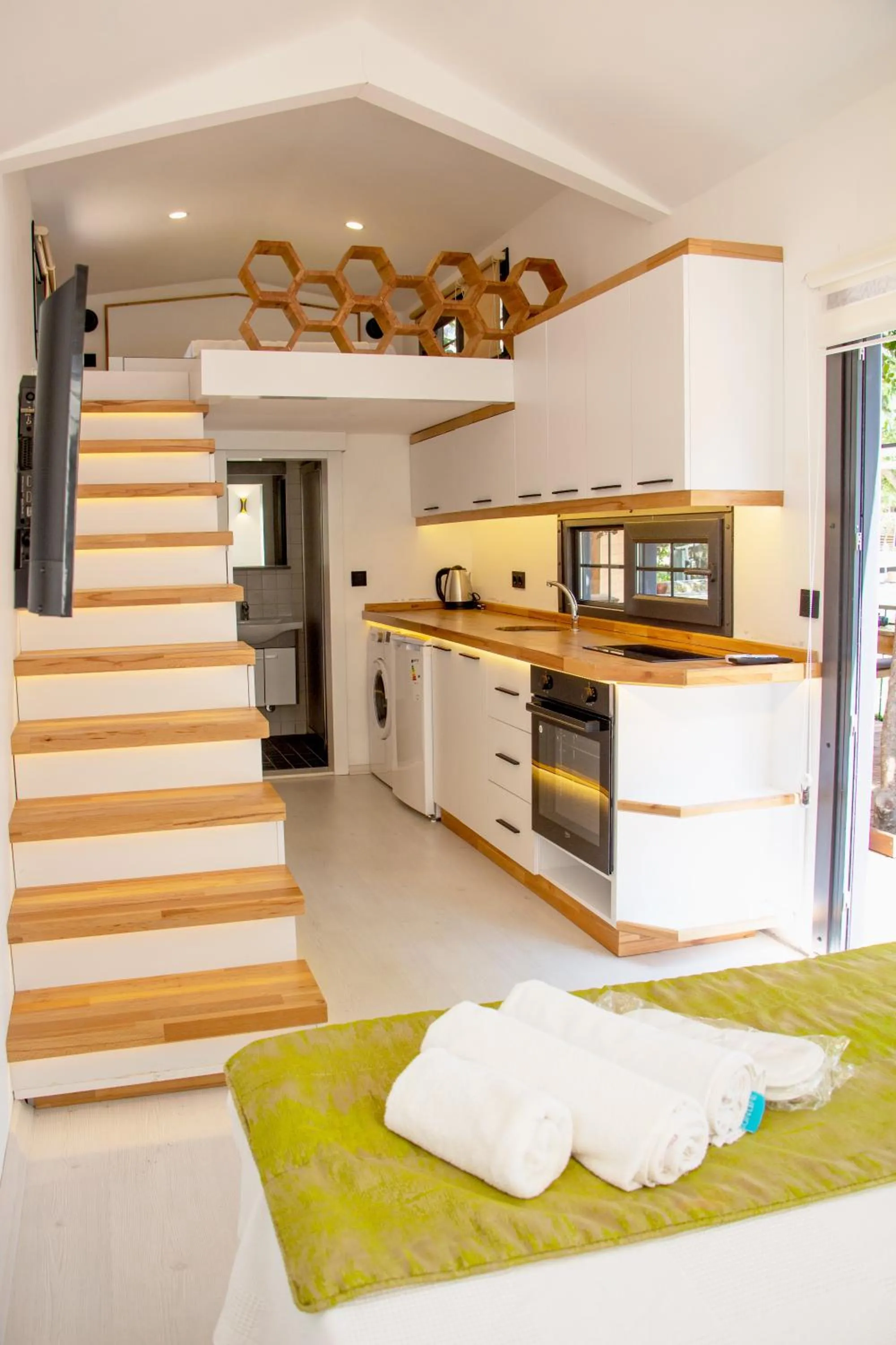 Kitchen or kitchenette in Gizli Cennet Villages Hotel