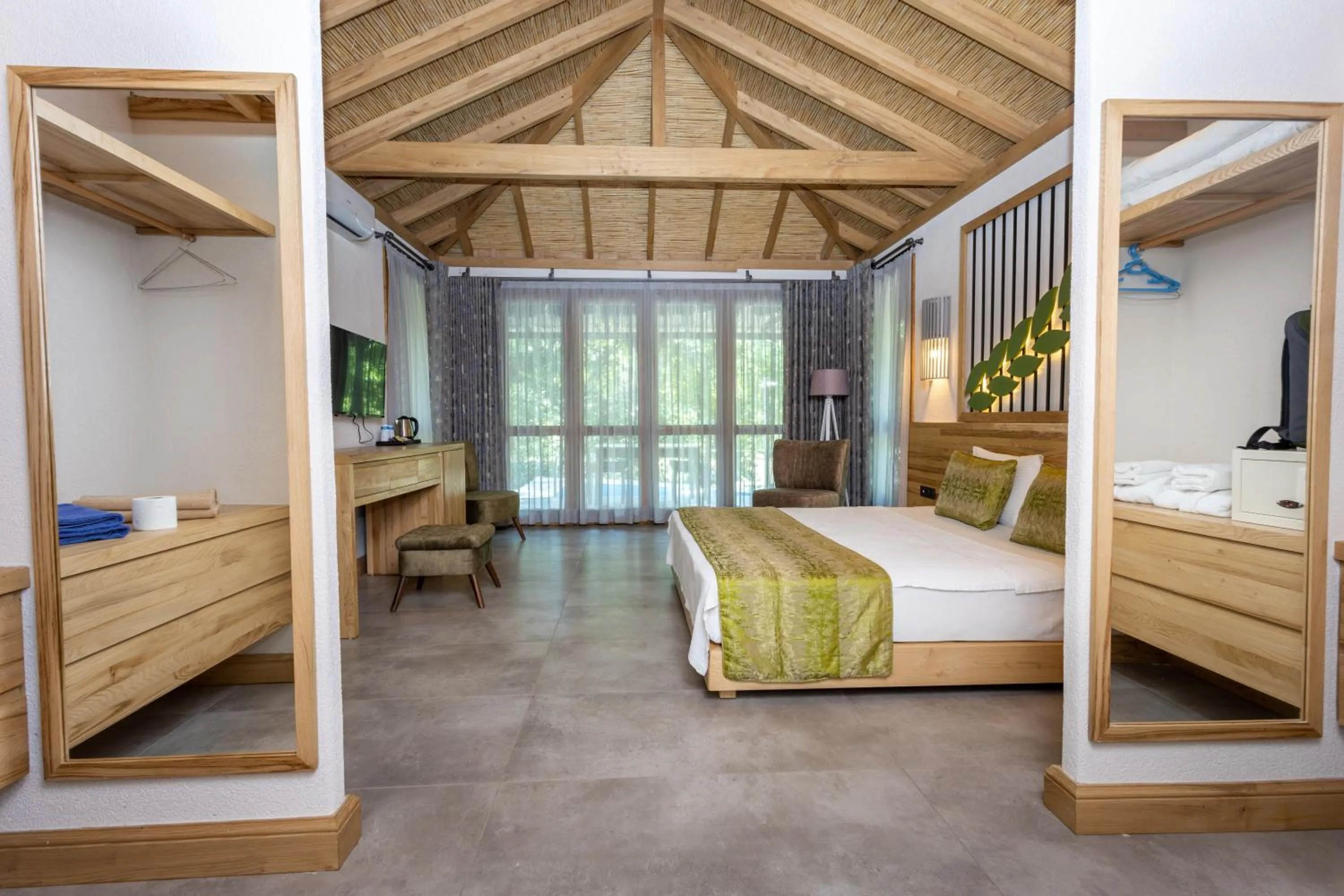 Bed in Gizli Cennet Villages Hotel