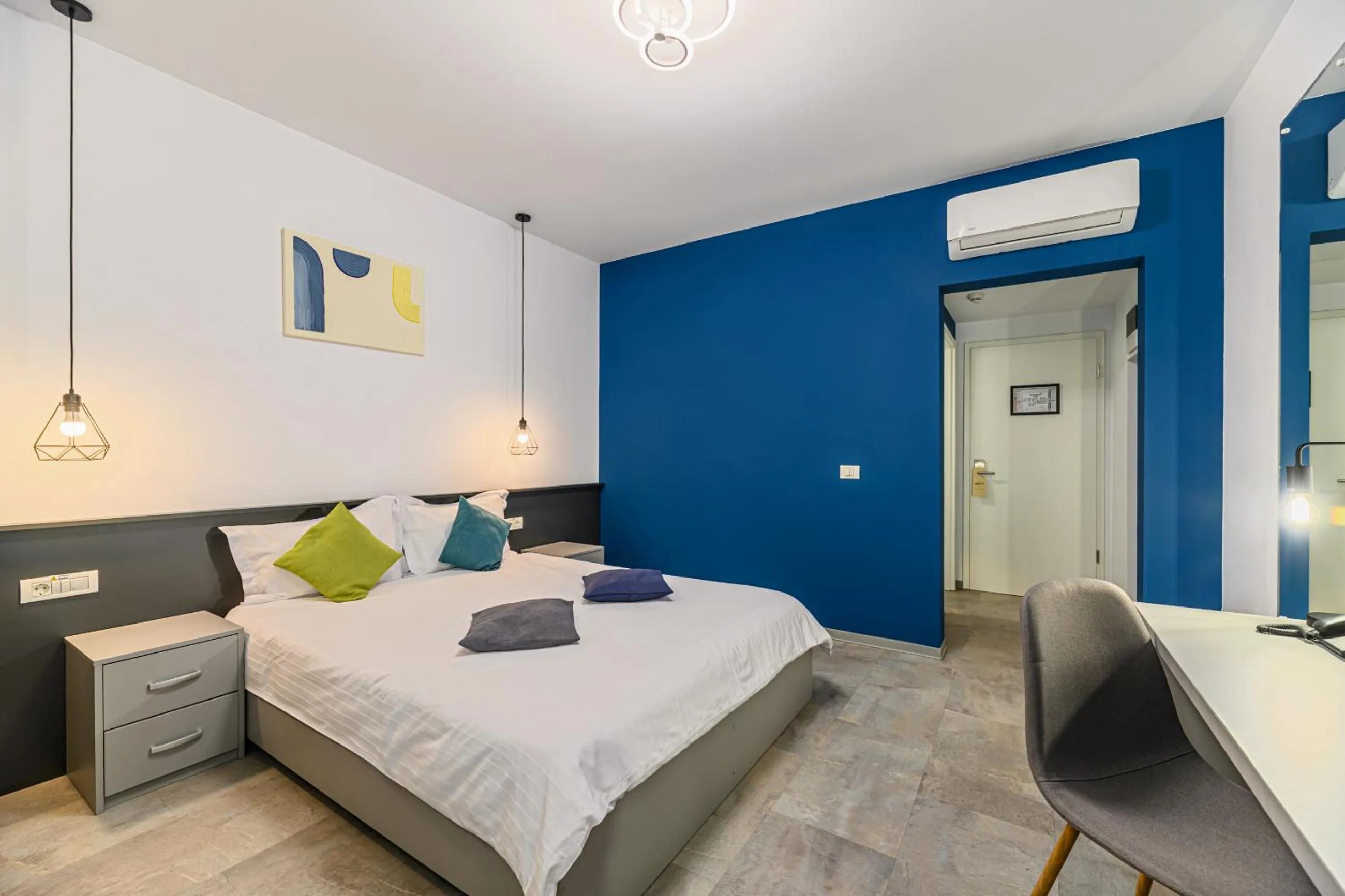 Bed in Johann Strauss Hotel