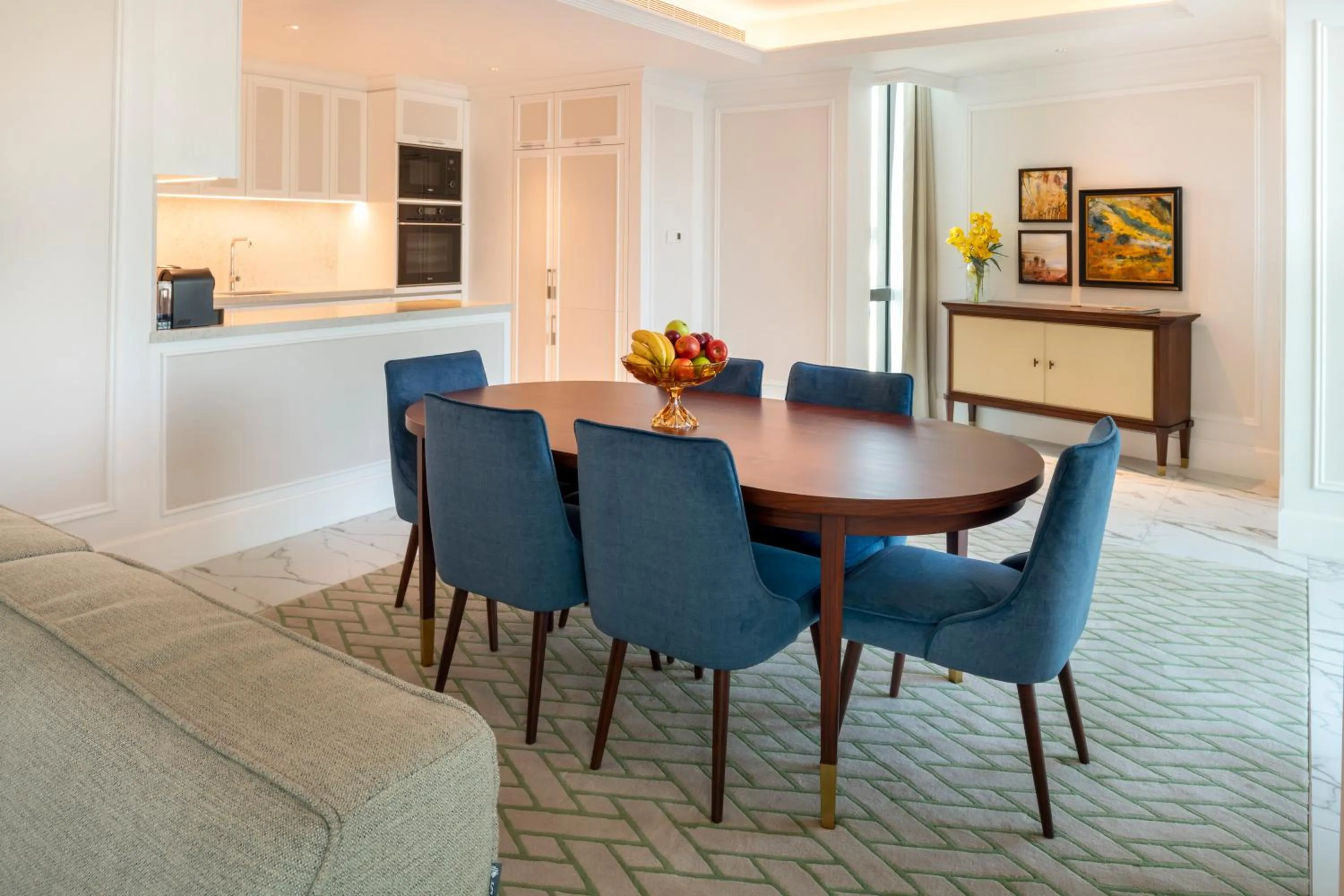 Kitchen or kitchenette in Cheval Maison - Expo City Dubai