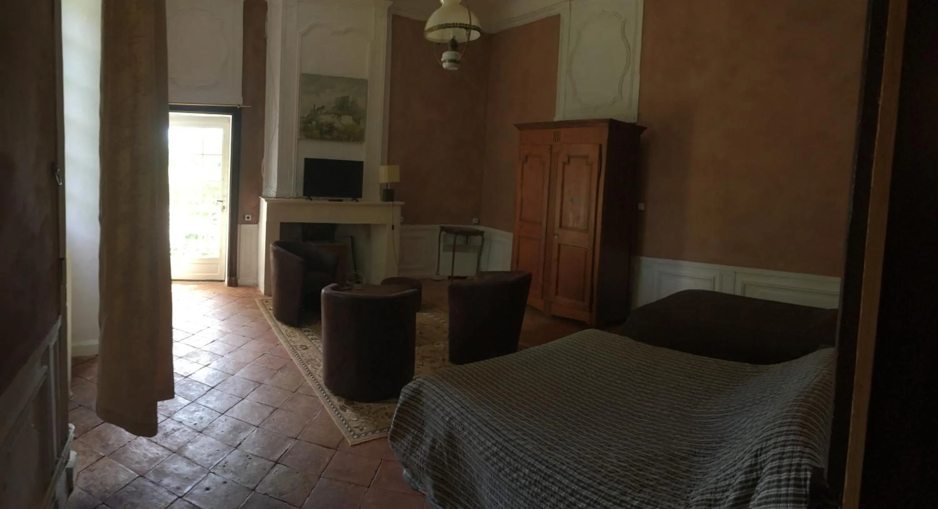 Bedroom in Chateau de la Bastide