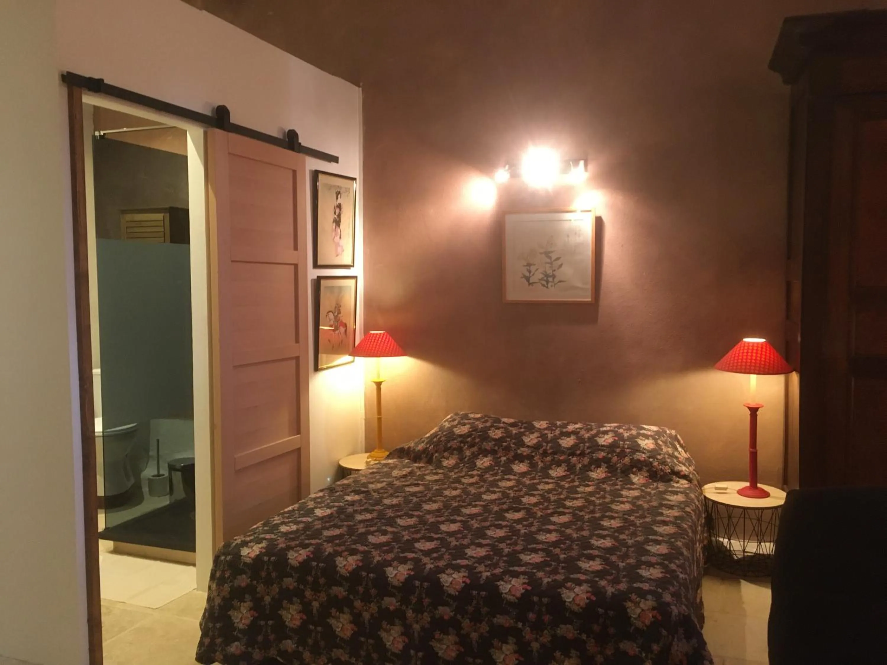 Bed in Chateau de la Bastide