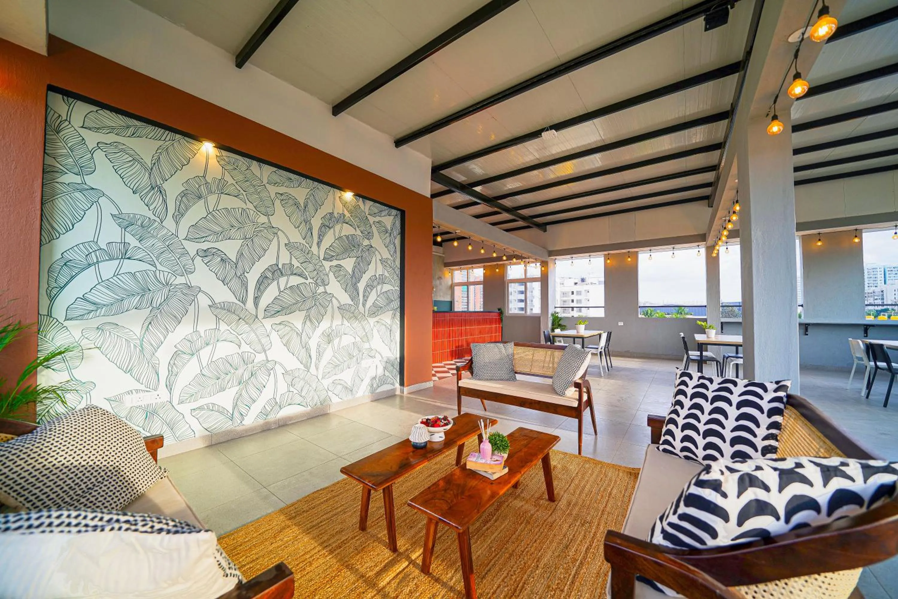 Balcony/Terrace in Olive Hotel Hoodi by Embassy Group