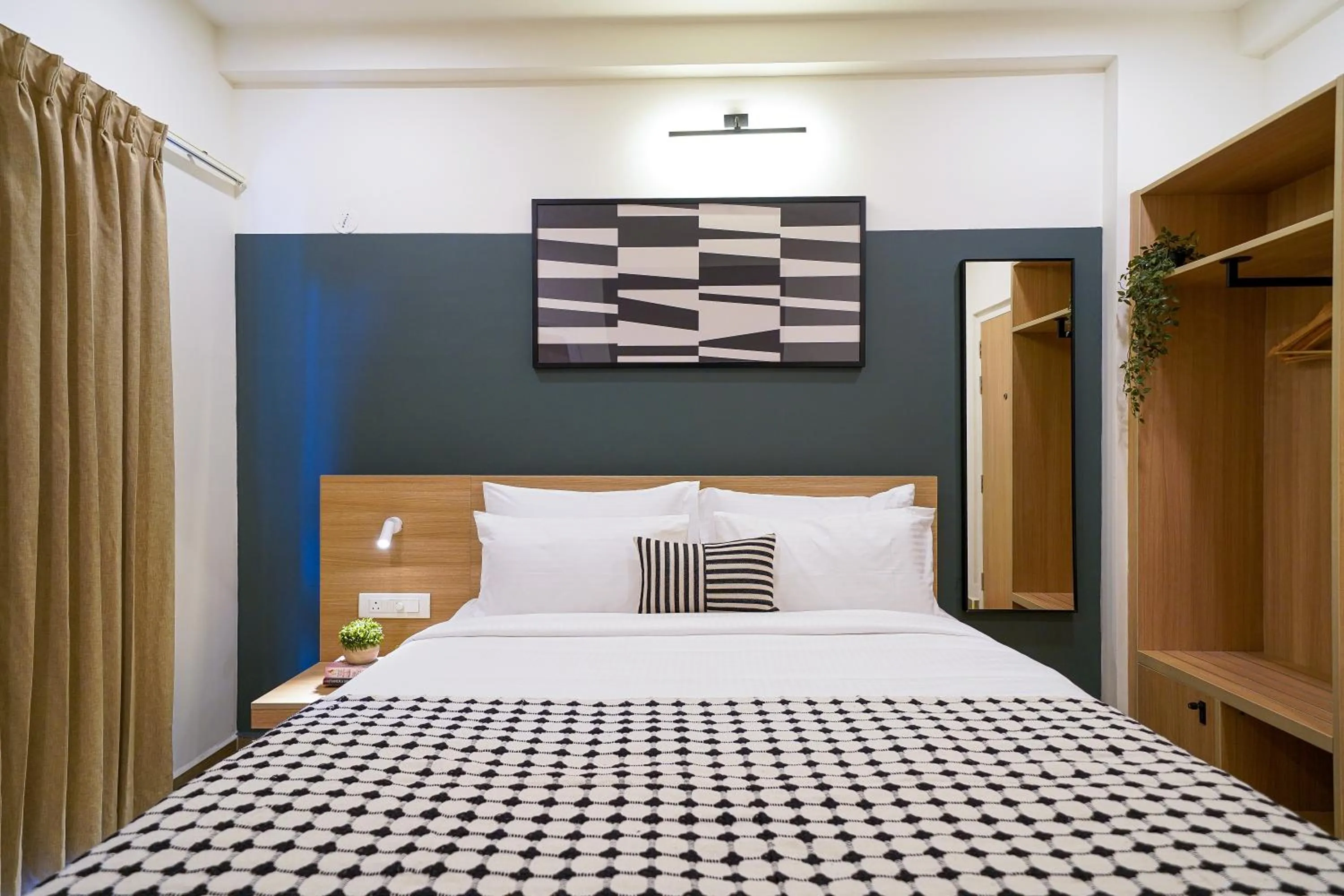 Bedroom, Bed in Olive Hotel Hoodi by Embassy Group