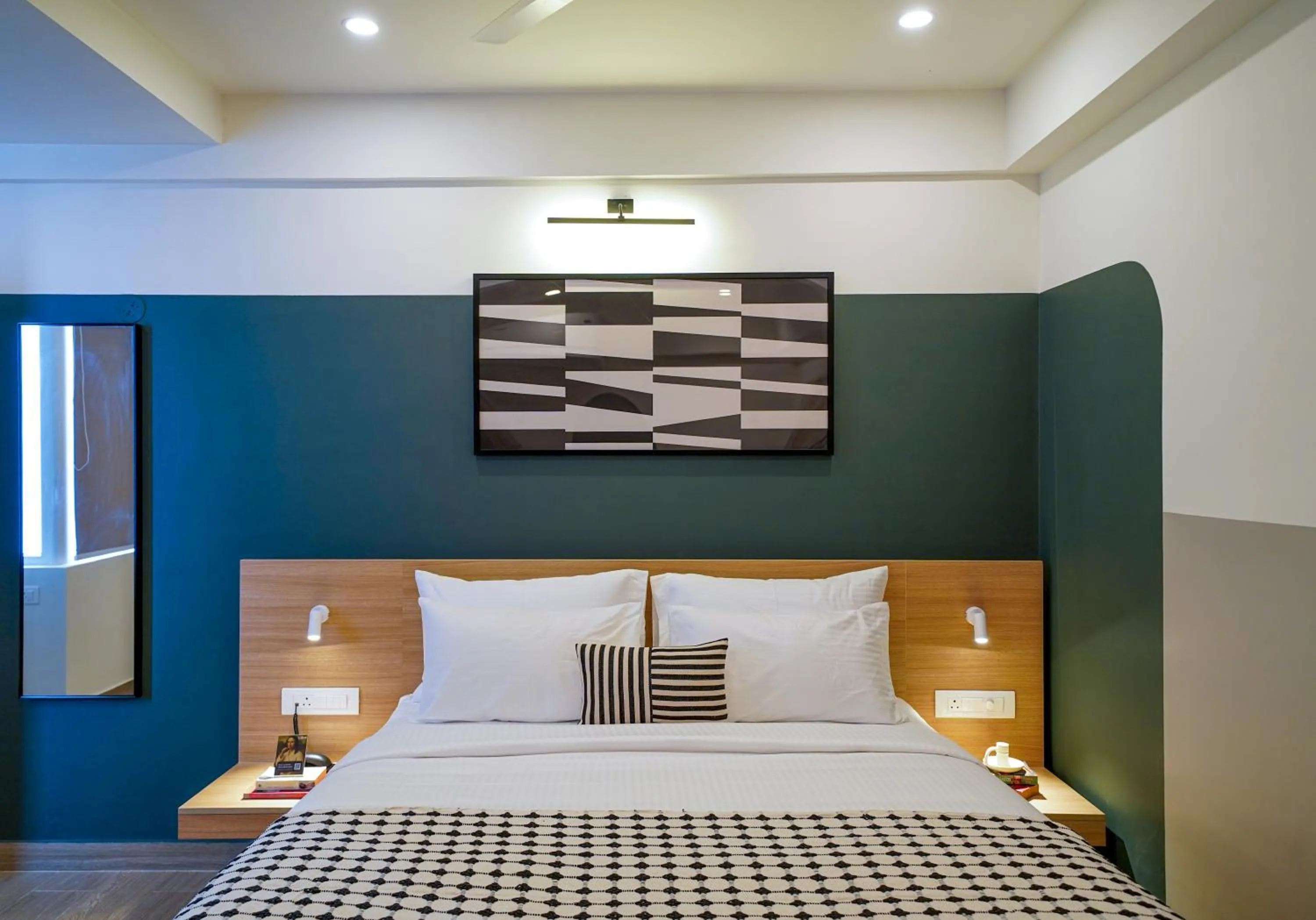 Bed in Olive Hotel Hoodi by Embassy Group