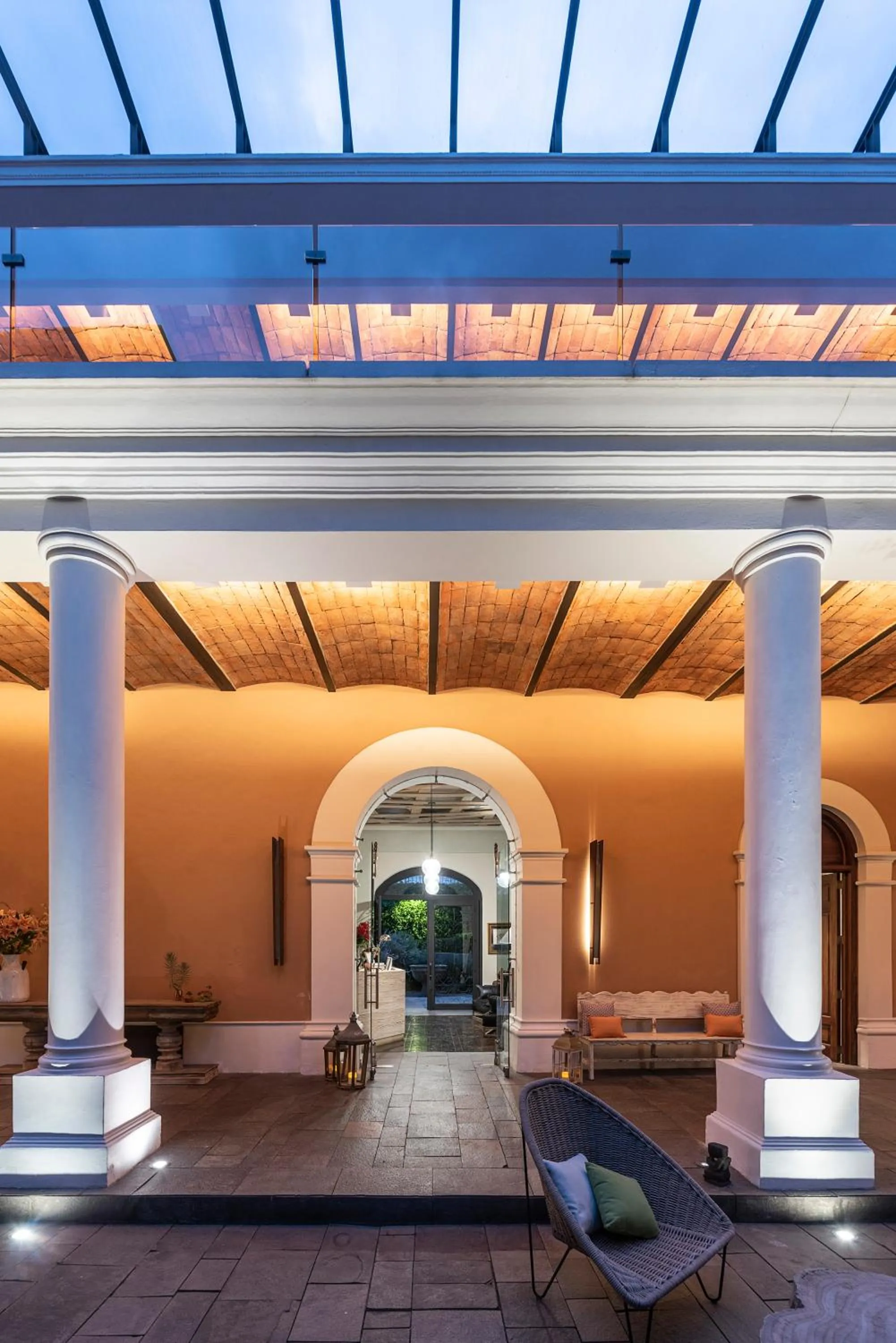 Patio in Hacienda Peña Pobre