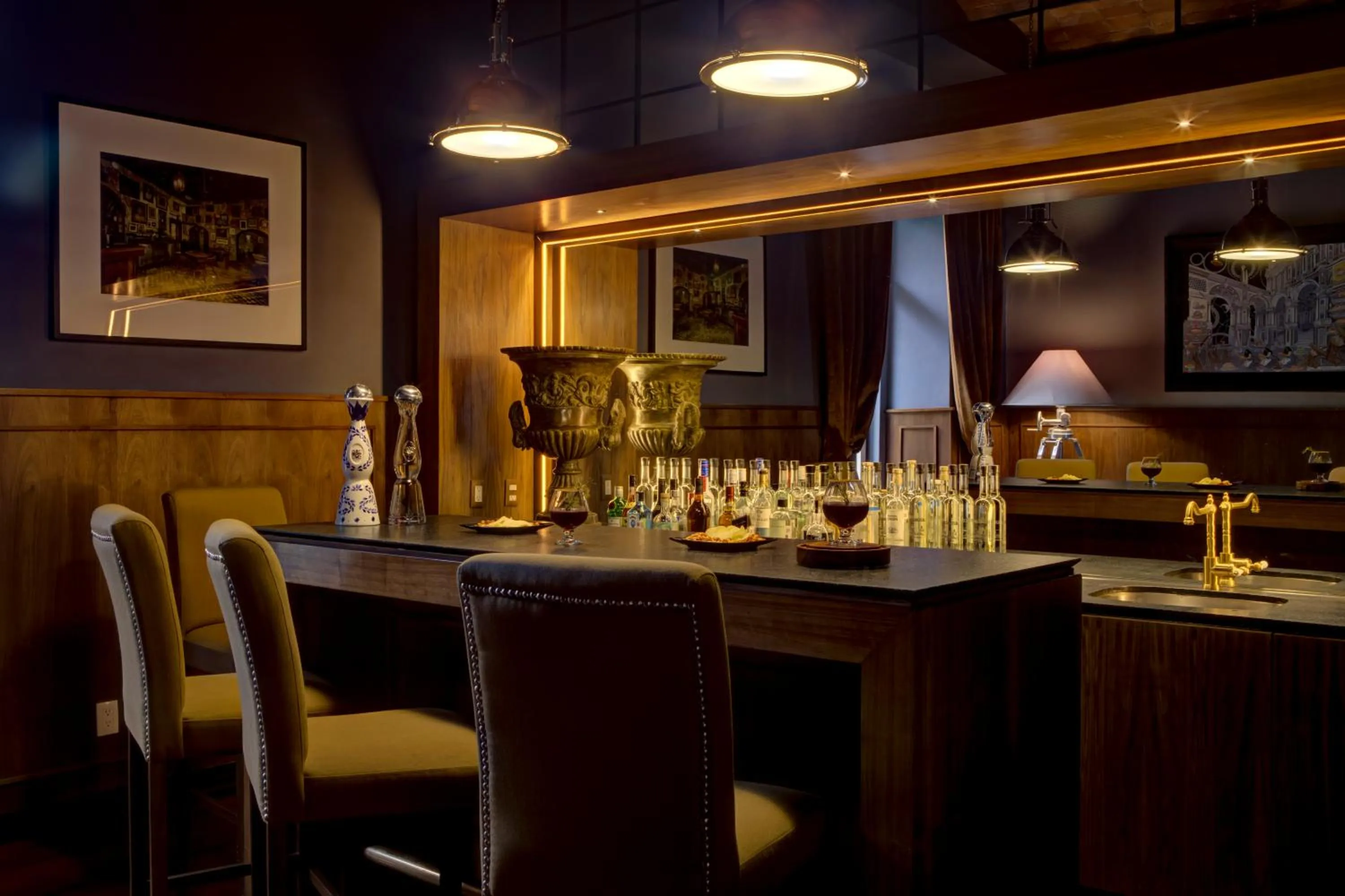 Lounge or bar in Hacienda Peña Pobre