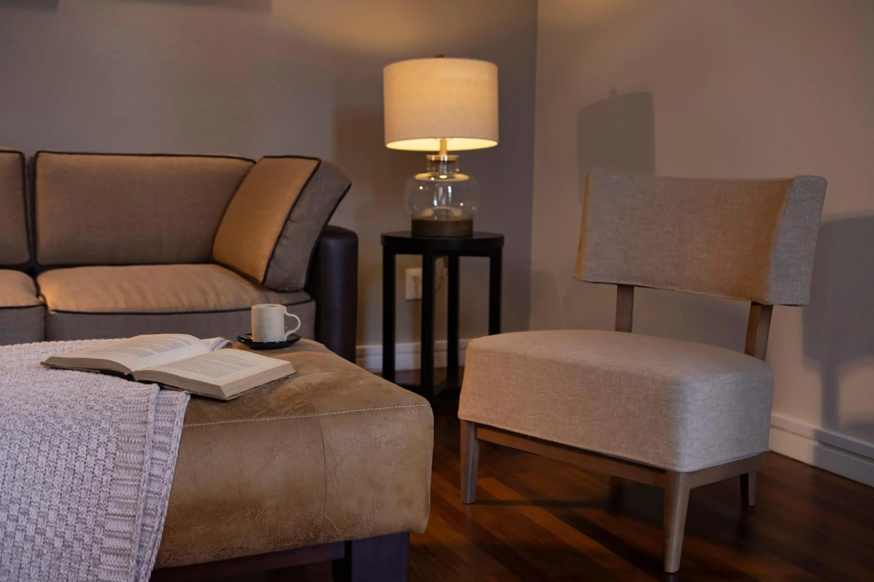 Living room, Bed in Hacienda Peña Pobre