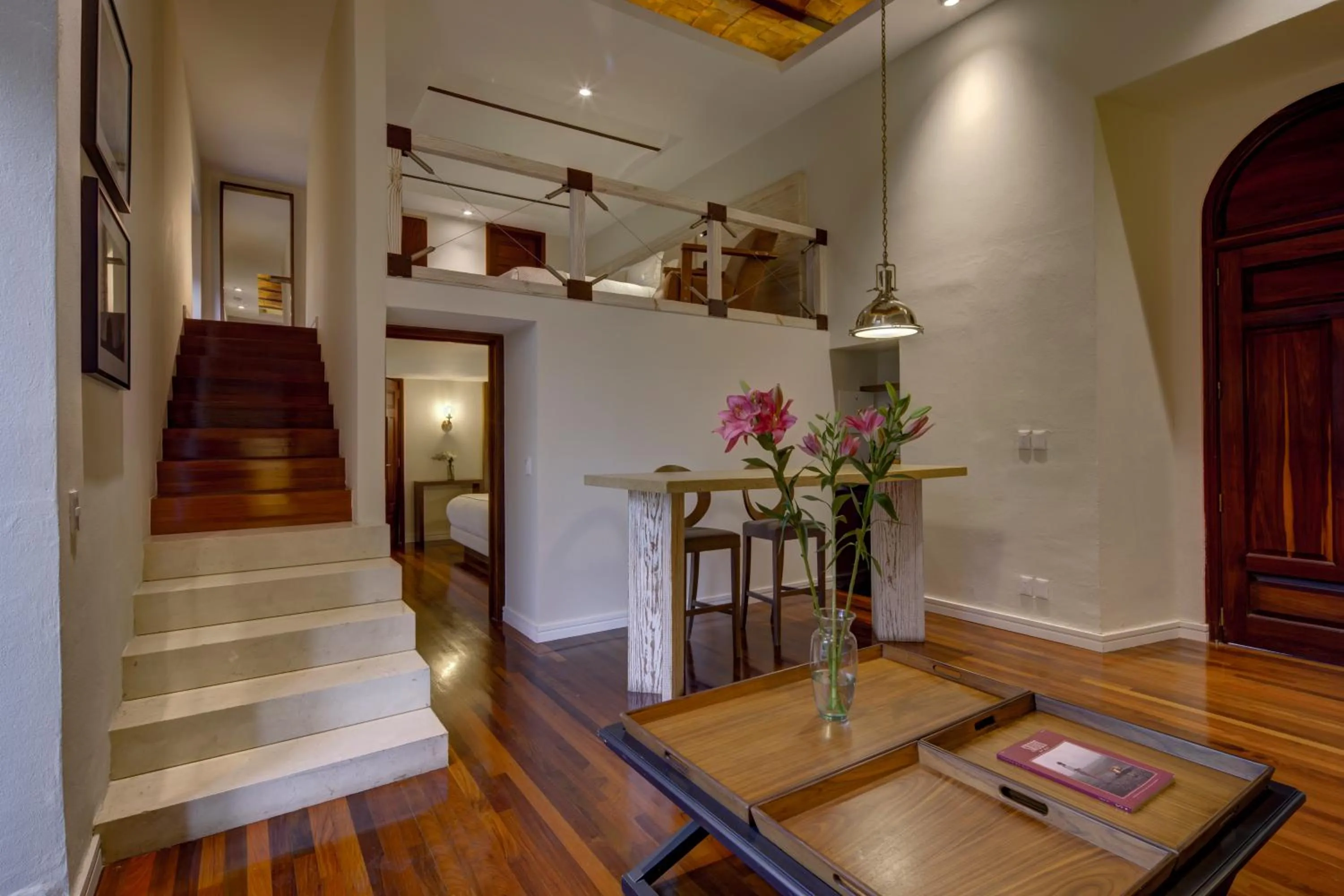Living room in Hacienda Peña Pobre