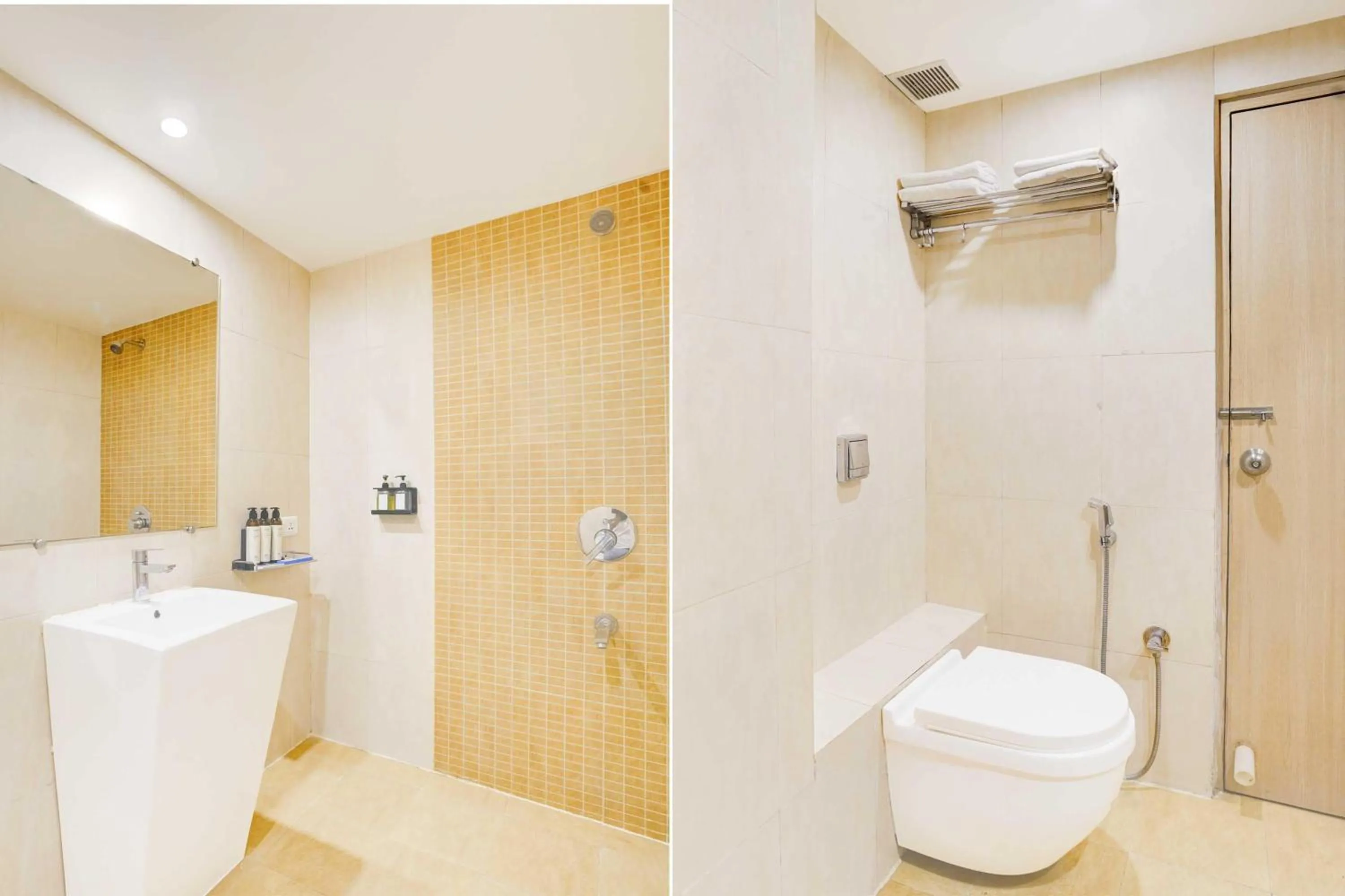 Bathroom in Palette Hotel Nisarga by Sunday Bhopal