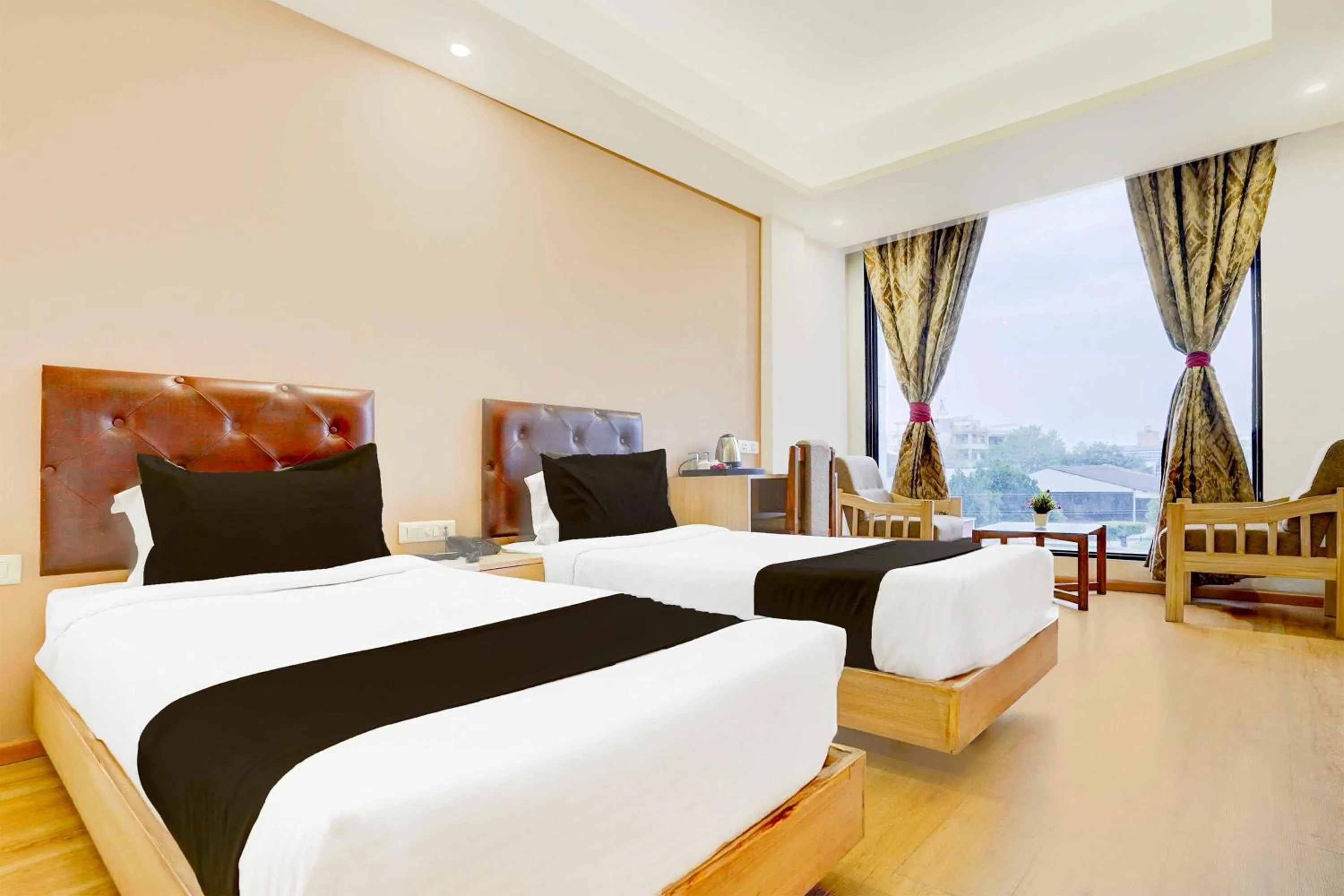 Bedroom, Bed in Palette Hotel Nisarga by Sunday Bhopal