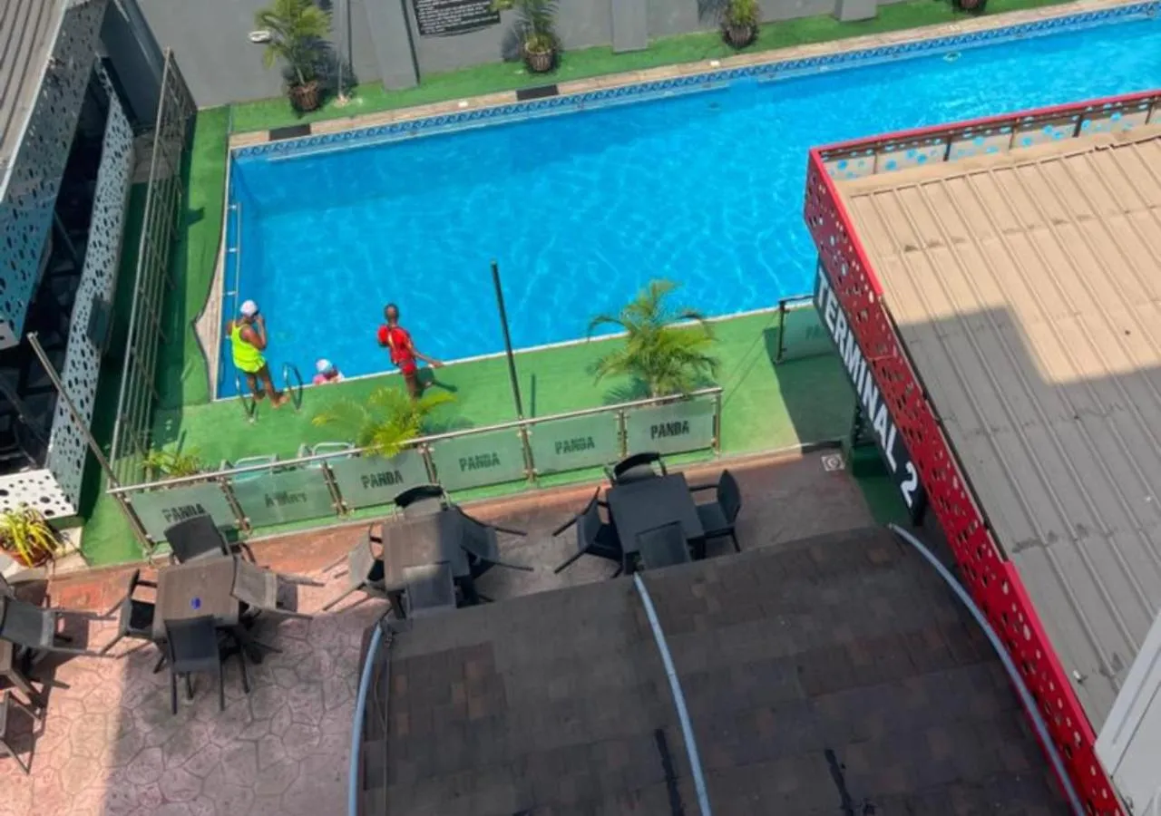 Pool view in Aotel Hotels & Suites - Ojota