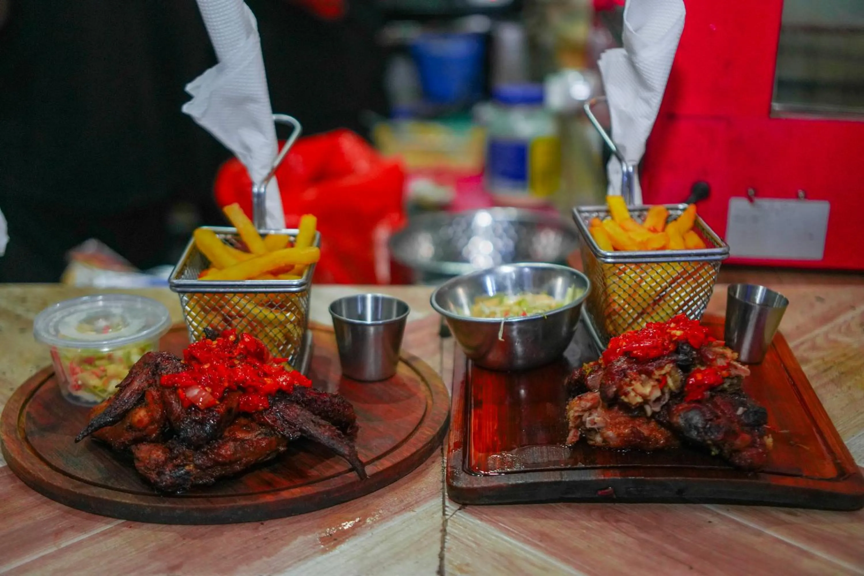 BBQ facilities in Aotel Hotels & Suites - Ojota