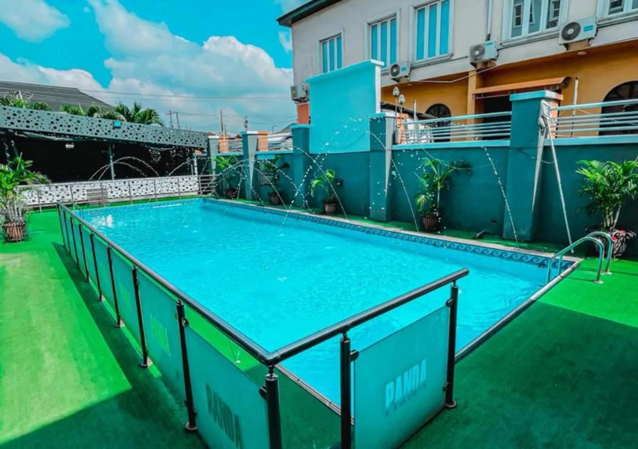 Pool view in Aotel Hotels & Suites - Ojota